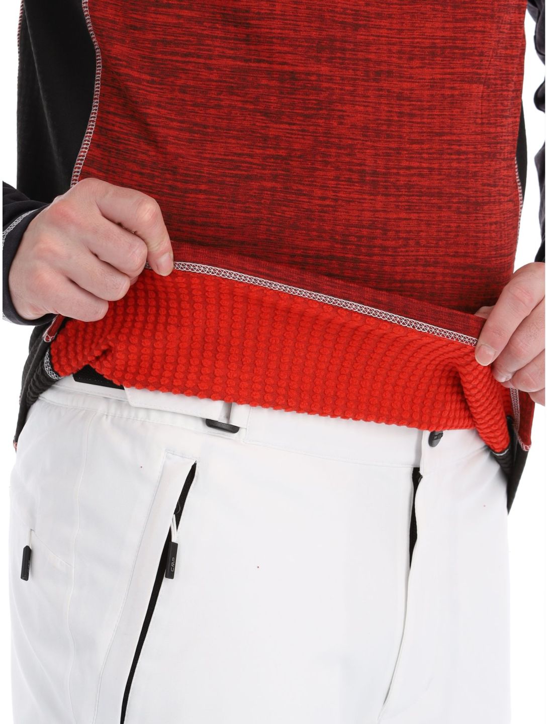 Regatta, Hepley skipully heren Danger Red / Ash grijs, rood 