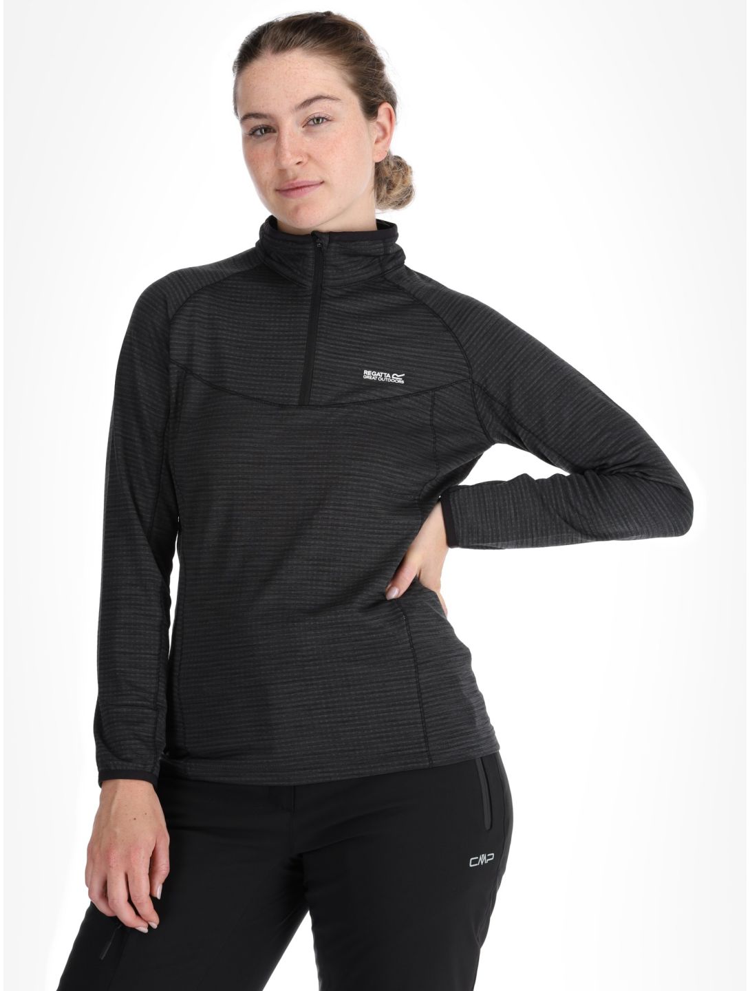 Regatta, Yonder II skipully dames Black zwart 