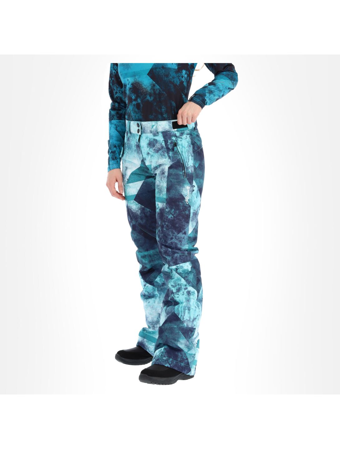 Rehall, Abbey-R skibroek dames graphic aqua Blauw