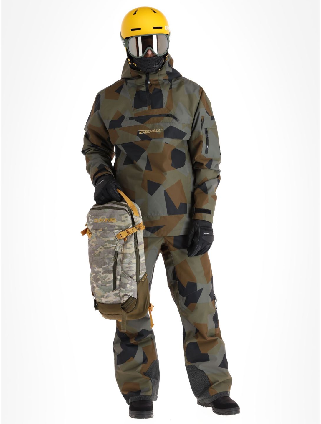 Rehall, Artrix-R winter anorak heren Camo Olive groen 