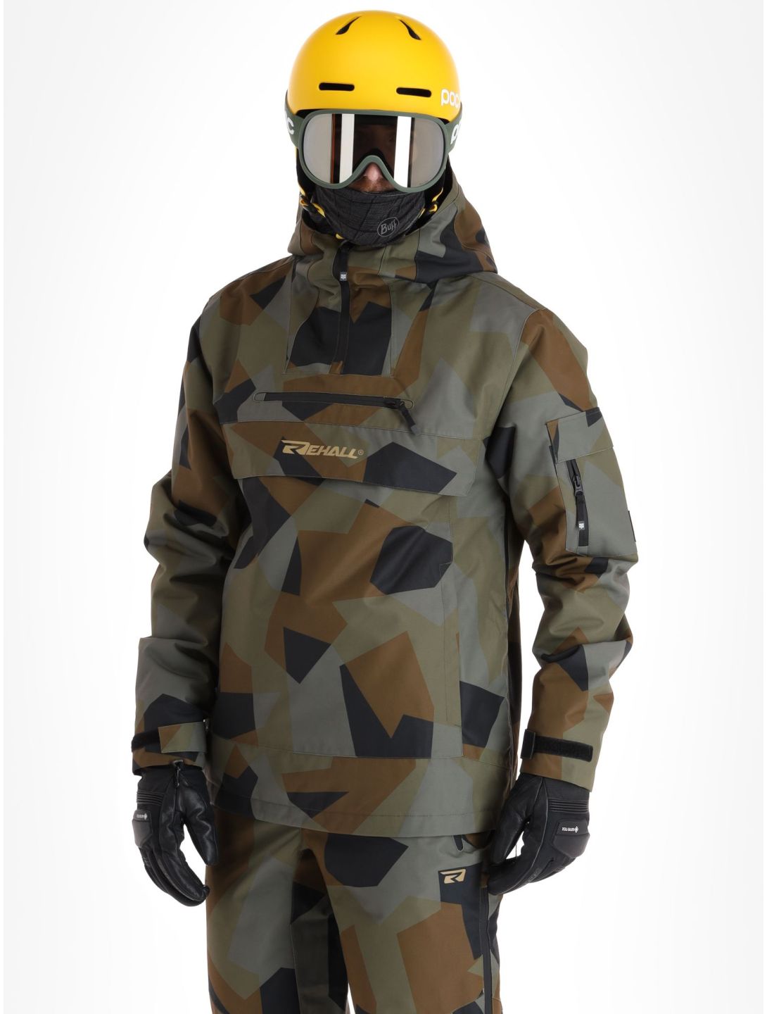 Rehall, Artrix-R winter anorak heren Camo Olive groen 