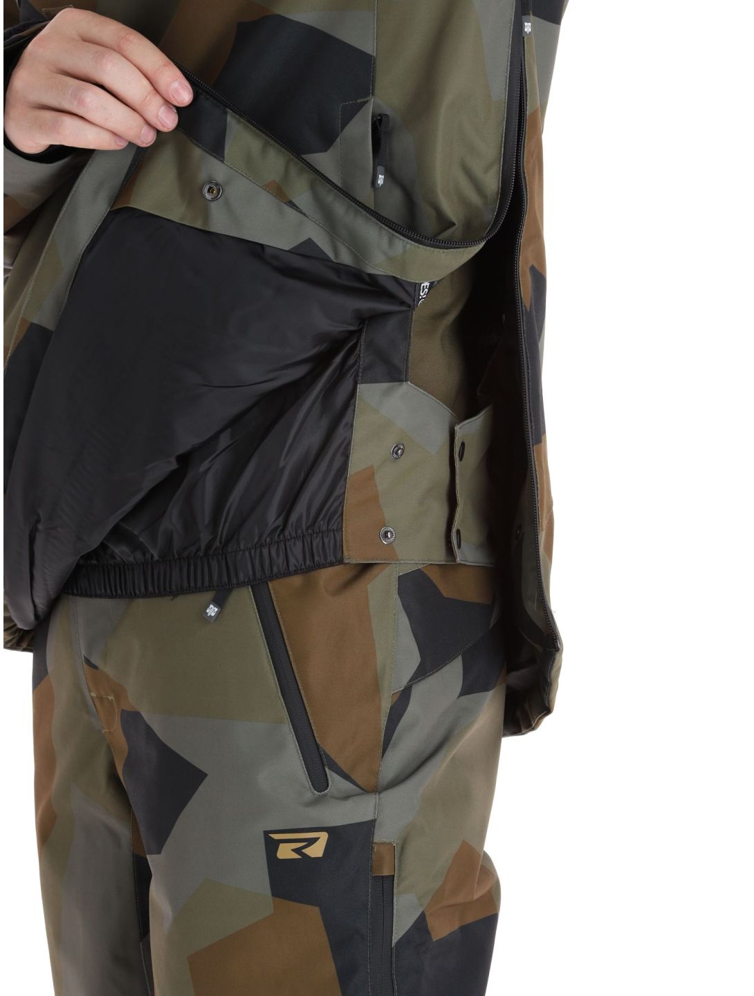 Rehall, Artrix-R winter anorak heren Camo Olive groen 