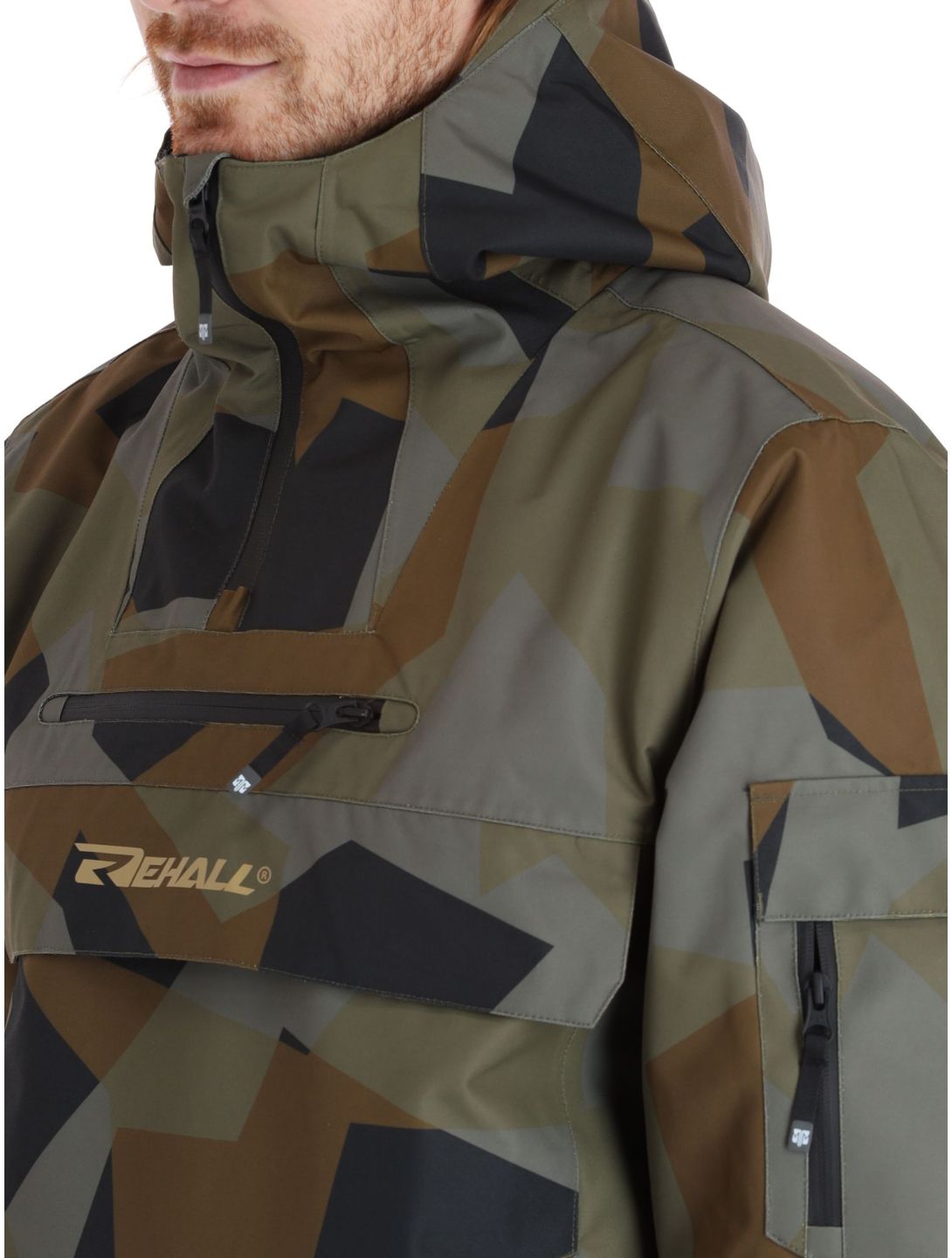 Rehall, Artrix-R winter anorak heren Camo Olive groen 