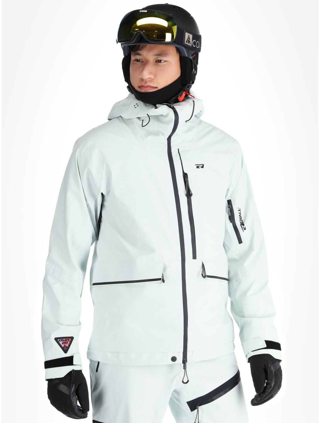 Rehall, Arvon-R hardshell ski-jas heren Light Grey grijs 