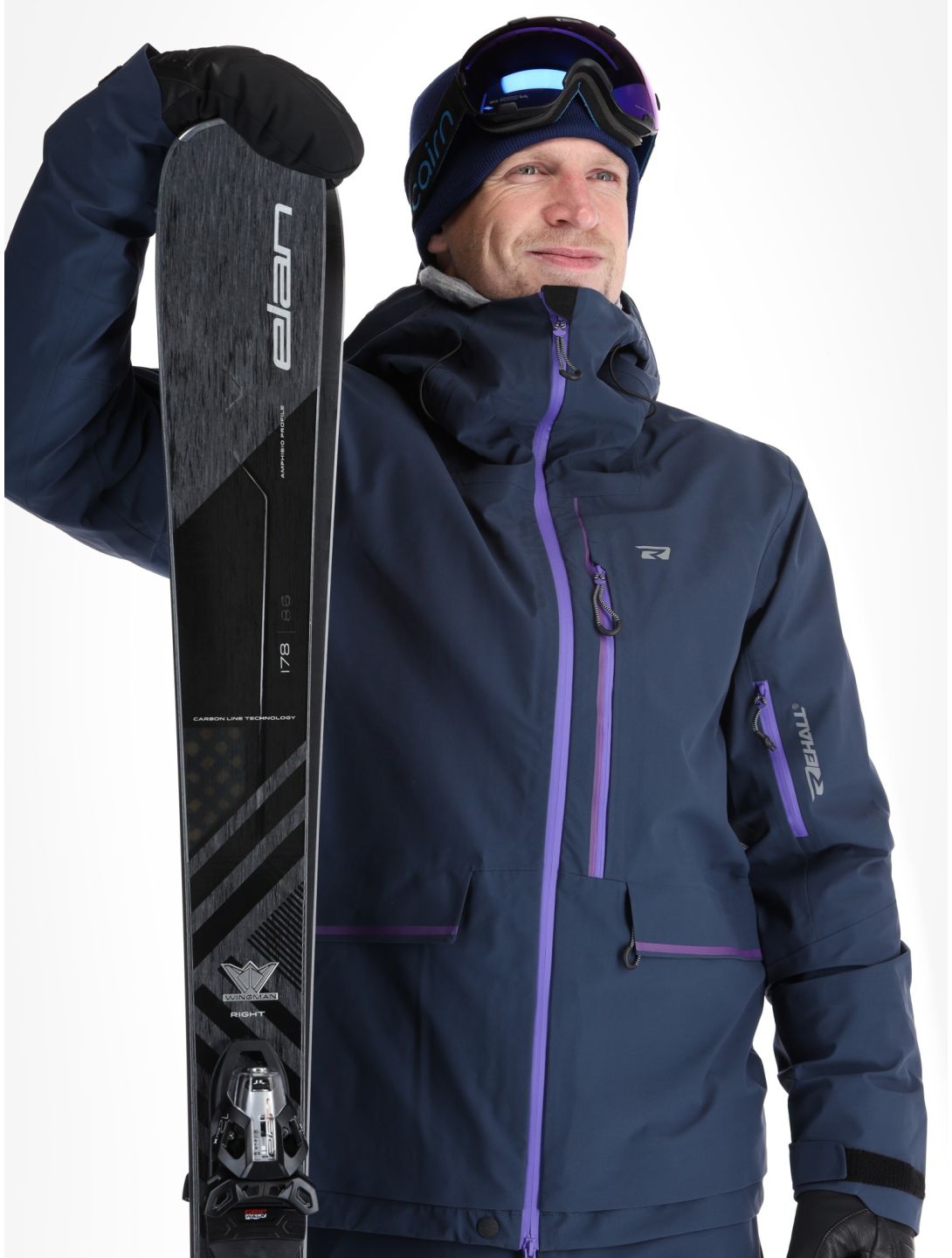 Rehall, Arvon-R hardshell ski-jas heren Navy blauw 