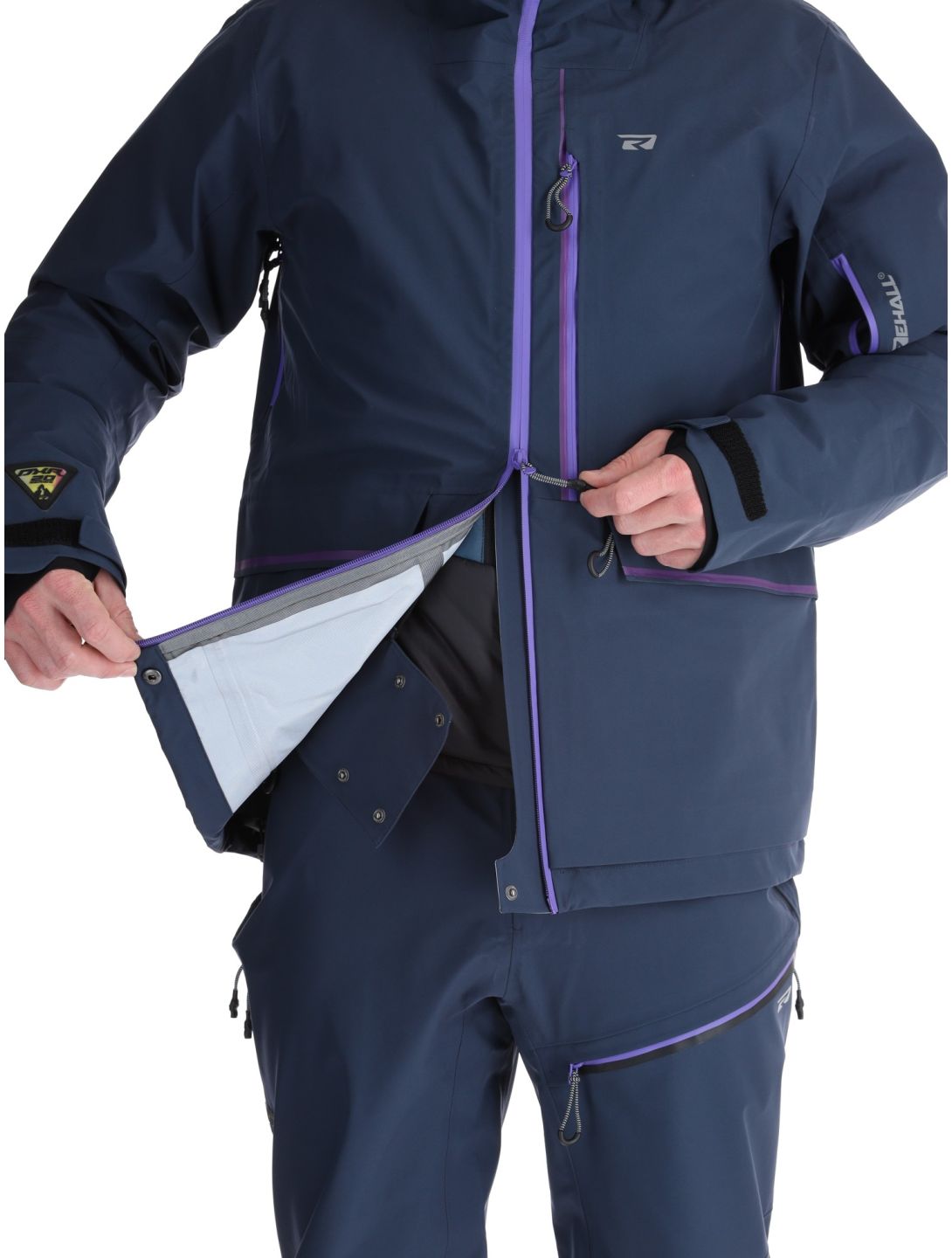 Rehall, Arvon-R hardshell ski-jas heren Navy blauw 