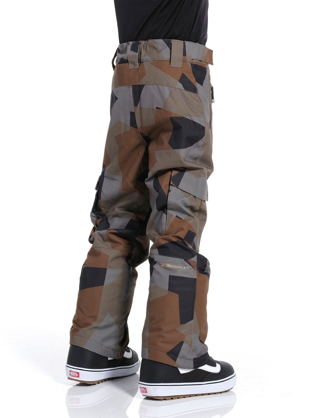 Rehall, Buzz-R-Jr. skibroek kinderen Camo Olive groen 