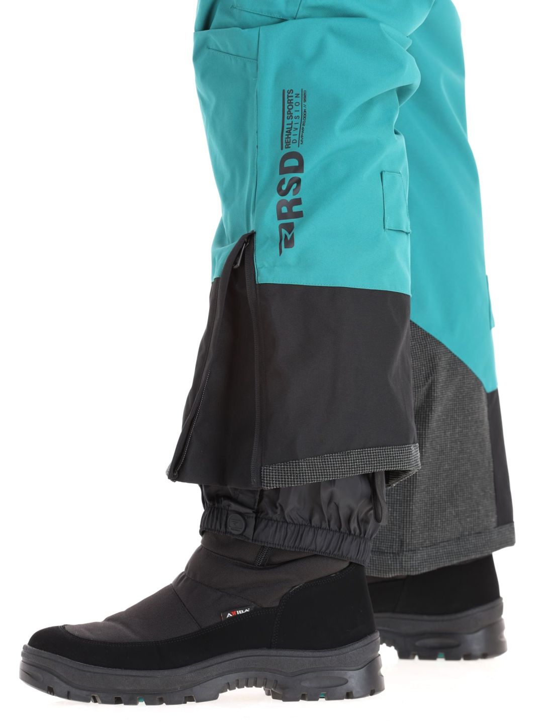 Rehall, Carlton-R skibroek heren Teal green blauw, grijs 