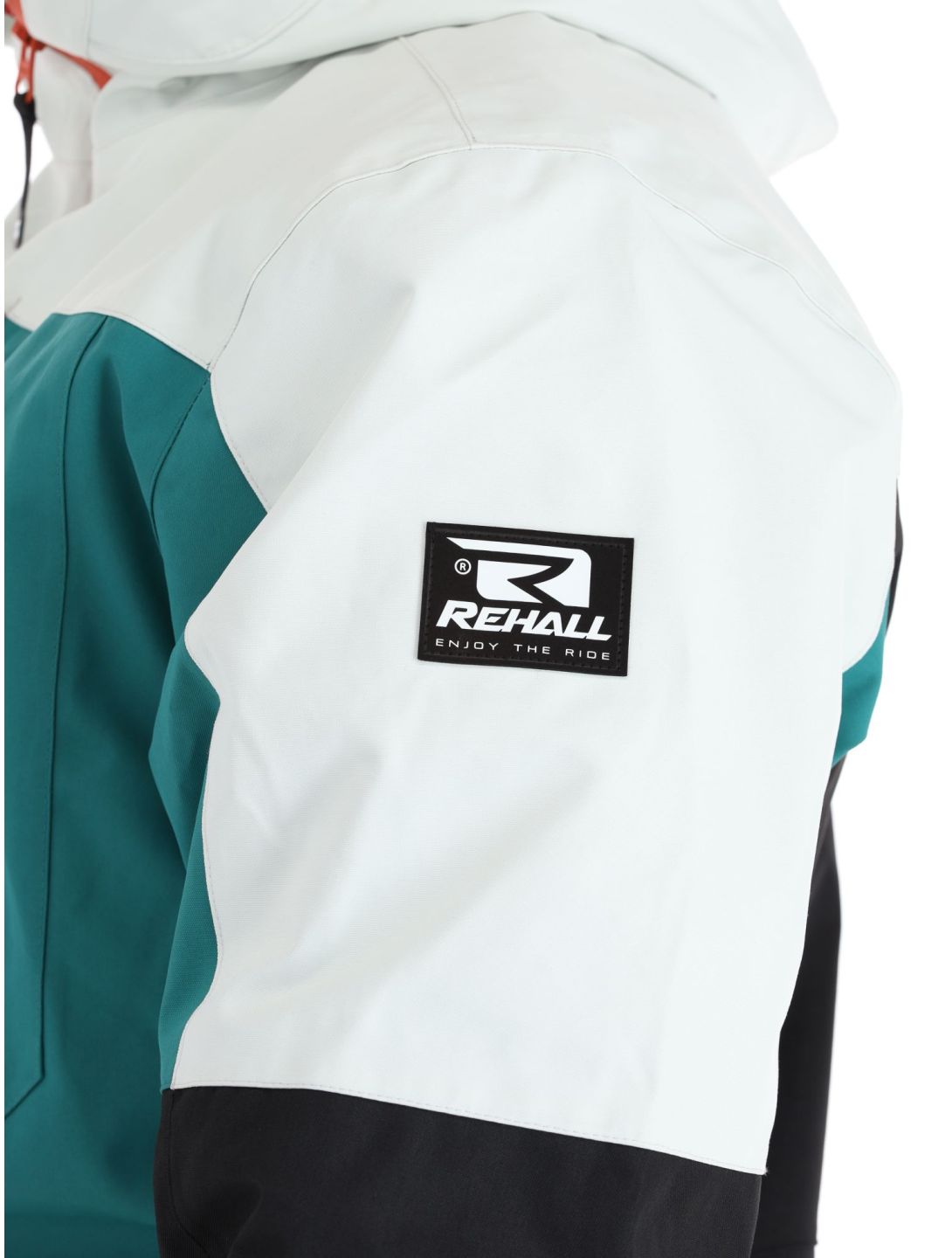 Rehall, Cropp-R ski-jas heren Teal green blauw, wit, zwart 