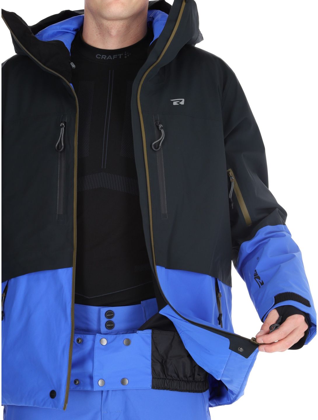 Rehall, Denali-R ski-jas heren Reflex Blue blauw, zwart 