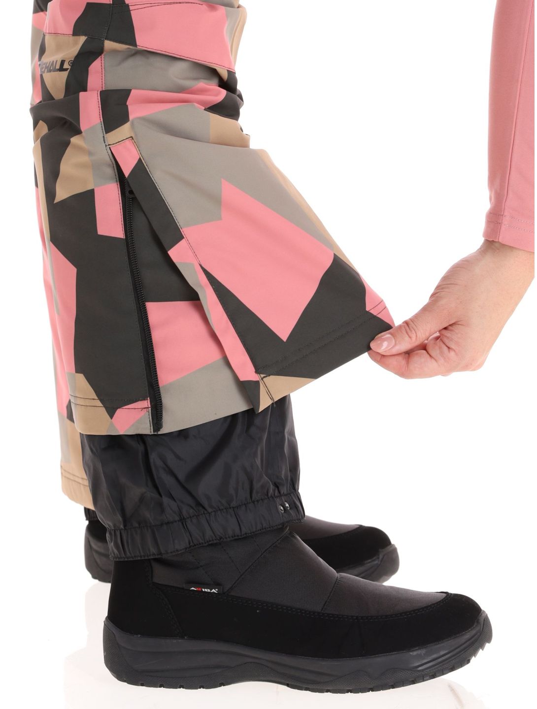 Rehall, Eva-R skibroek dames Camo Rose roze 