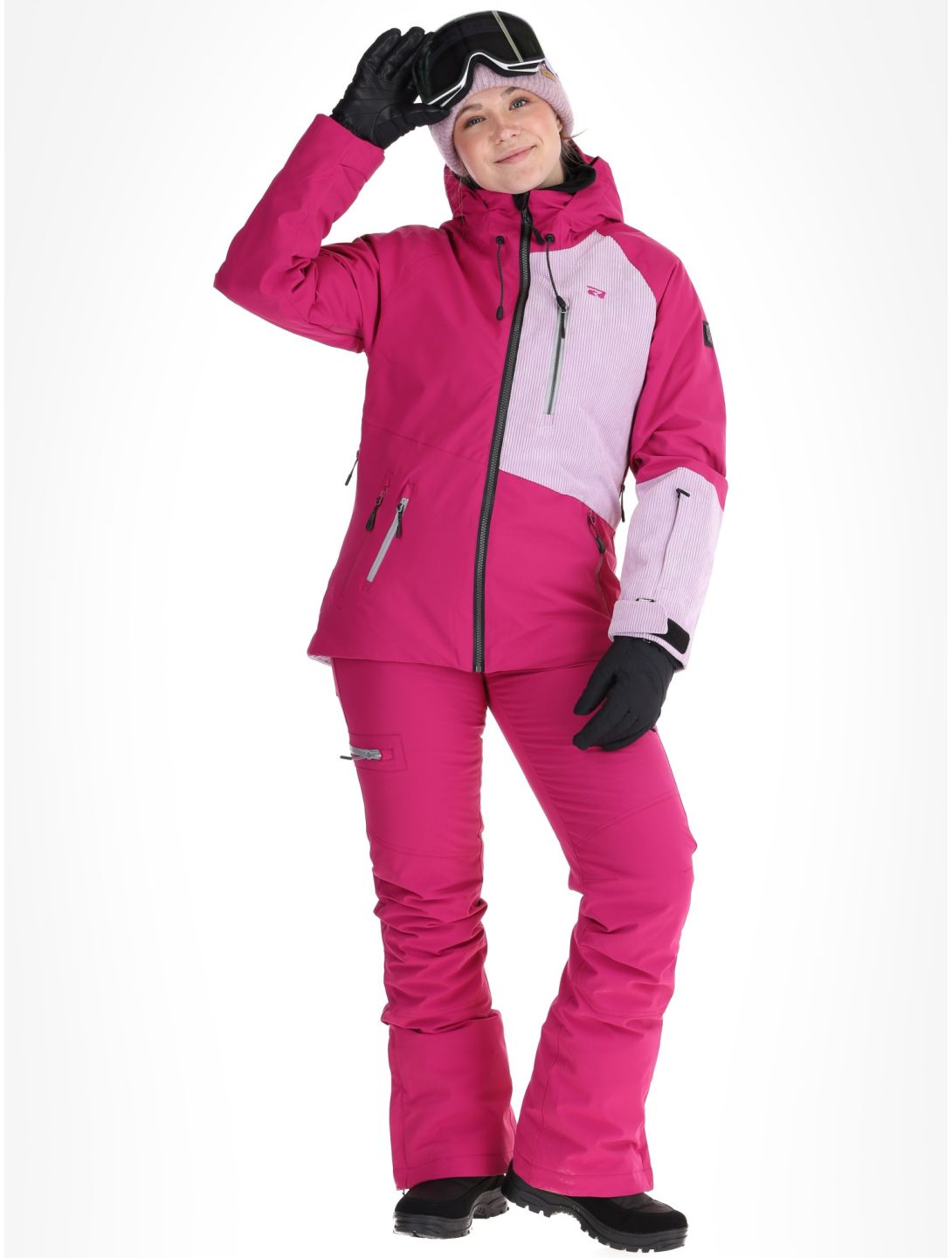 Rehall, Faye-R ski-jas dames Festival Fuchsia paars, roze 