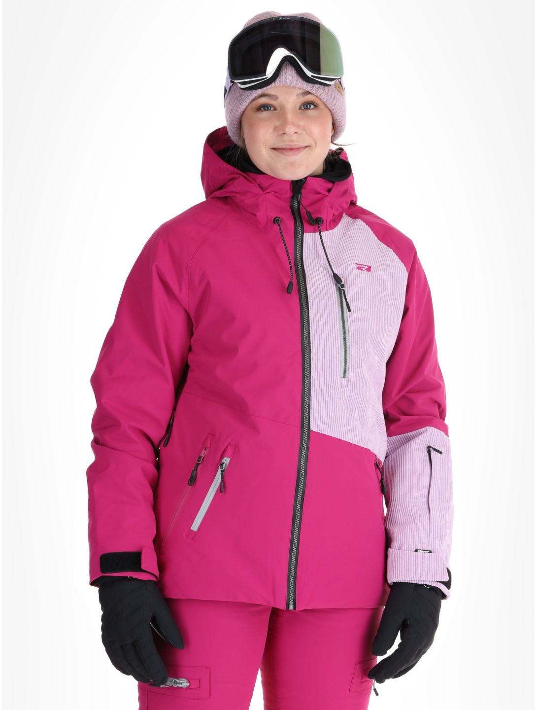 Rehall, Faye-R ski-jas dames Festival Fuchsia paars, roze 