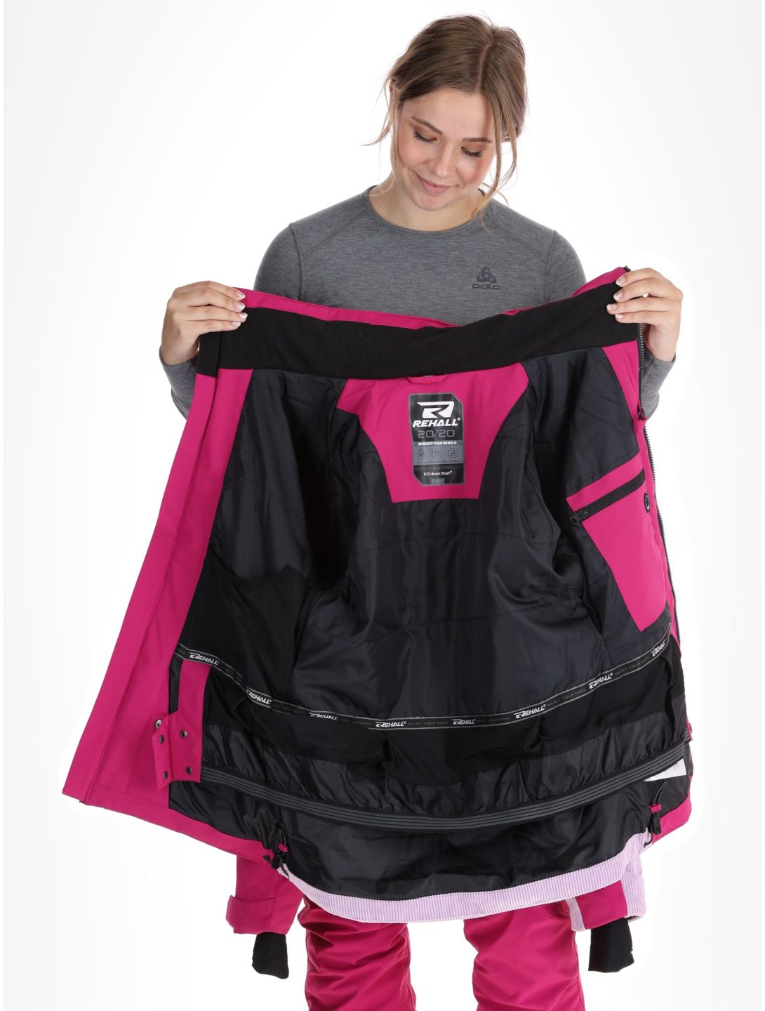 Rehall, Faye-R ski-jas dames Festival Fuchsia paars, roze 