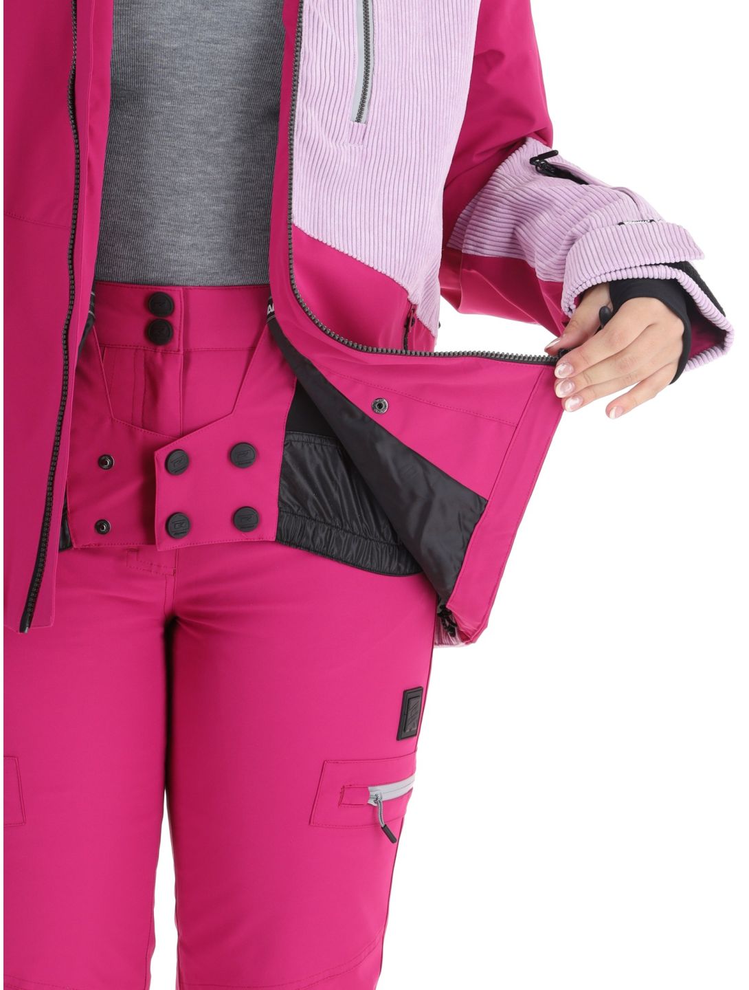 Rehall, Faye-R ski-jas dames Festival Fuchsia paars, roze 