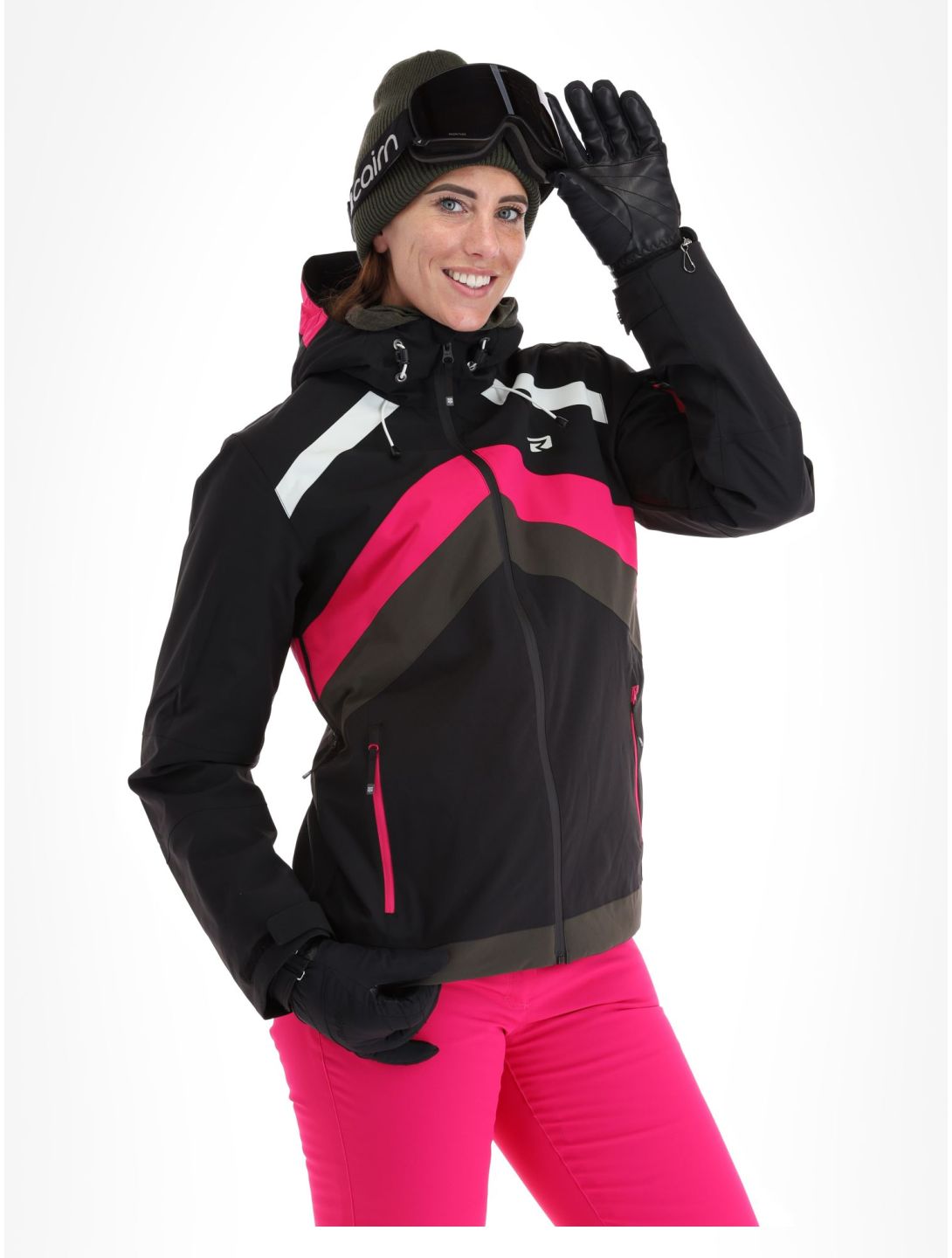 Rehall, June-R ski-jas dames Black zwart 