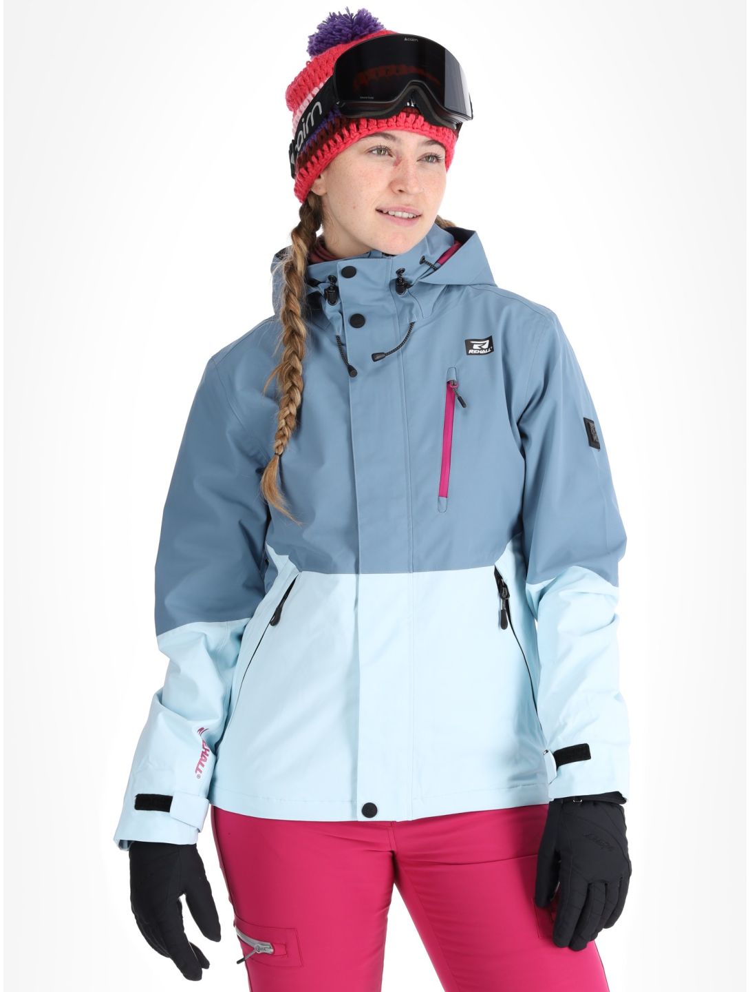 Rehall, Liza-R ski-jas dames Omphalodes blauw 