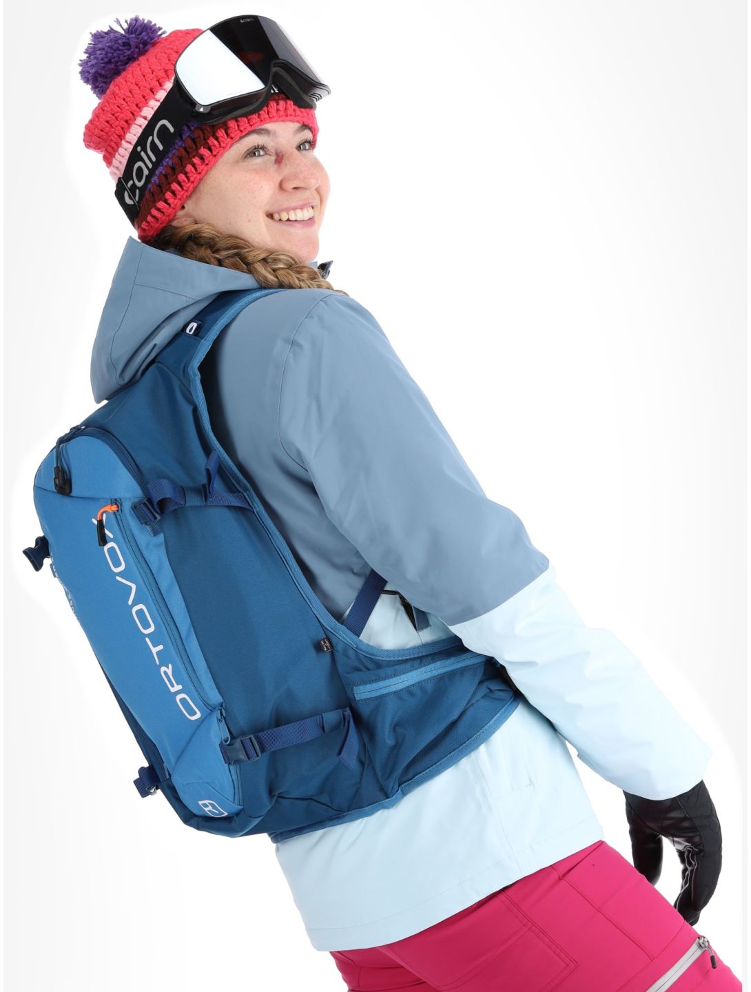 Rehall, Liza-R ski-jas dames Omphalodes blauw 