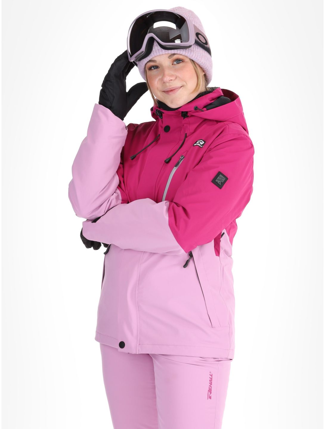 Rehall, Liza-R ski-jas dames Smoky Grape paars, roze 