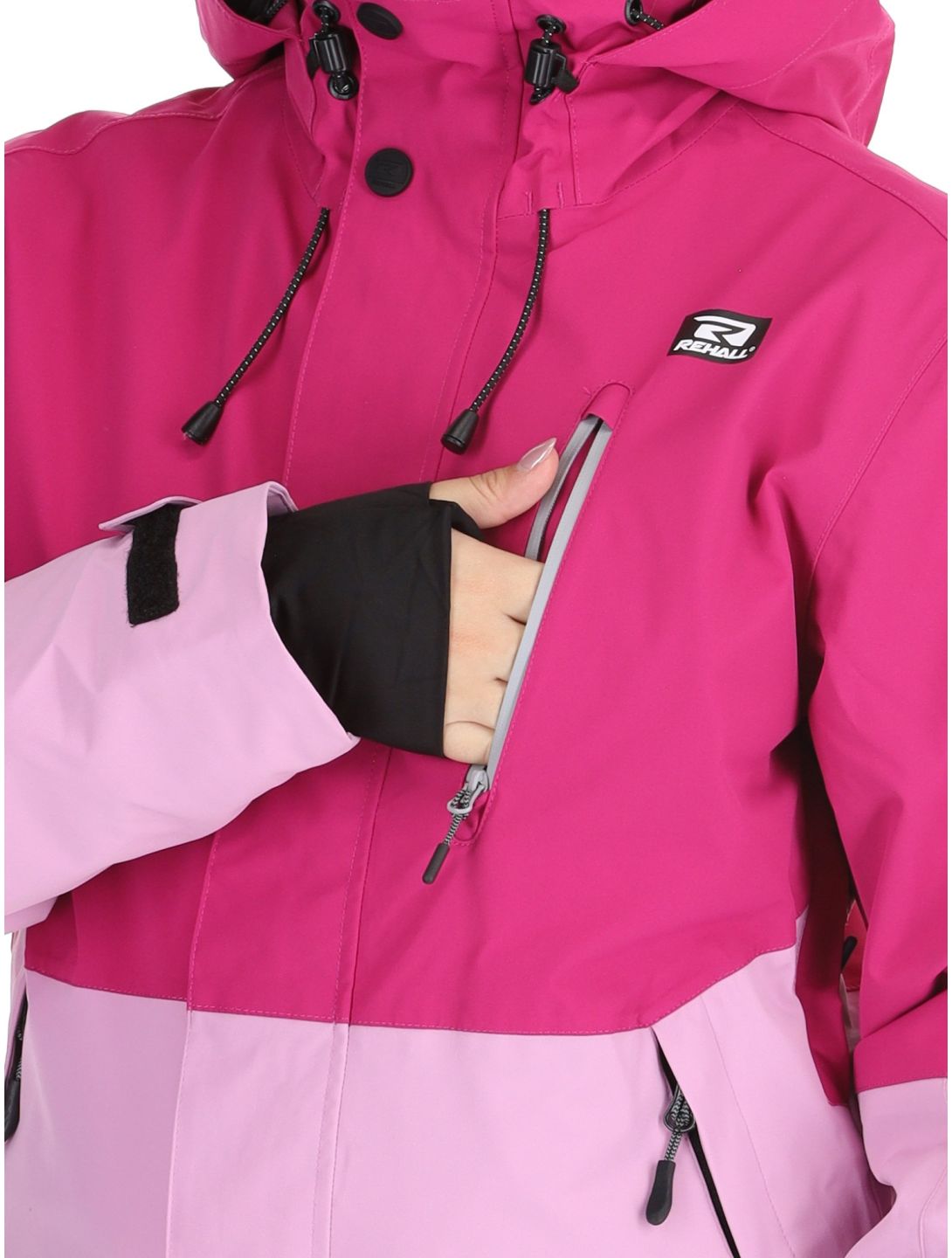 Rehall, Liza-R ski-jas dames Smoky Grape paars, roze 