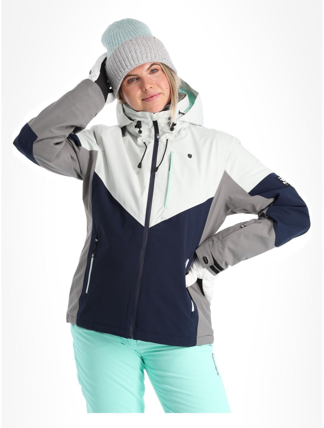 Rehall, Lou-R ski-jas dames Light Grey blauw, grijs 