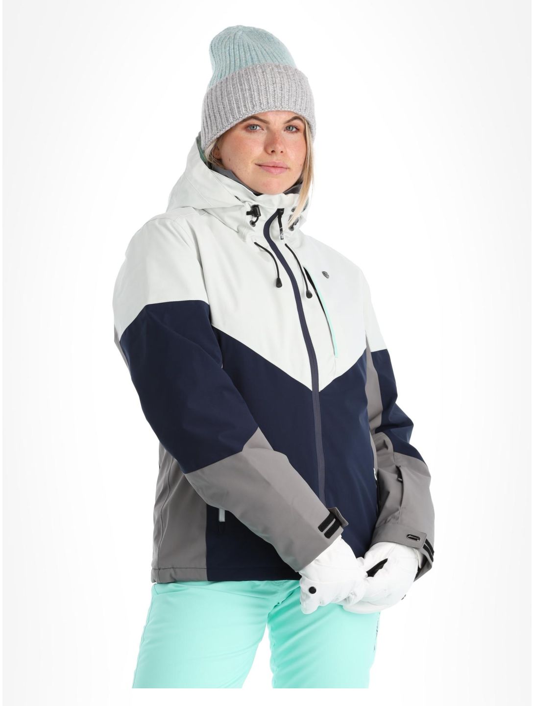 Rehall, Lou-R ski-jas dames Light Grey blauw, grijs 