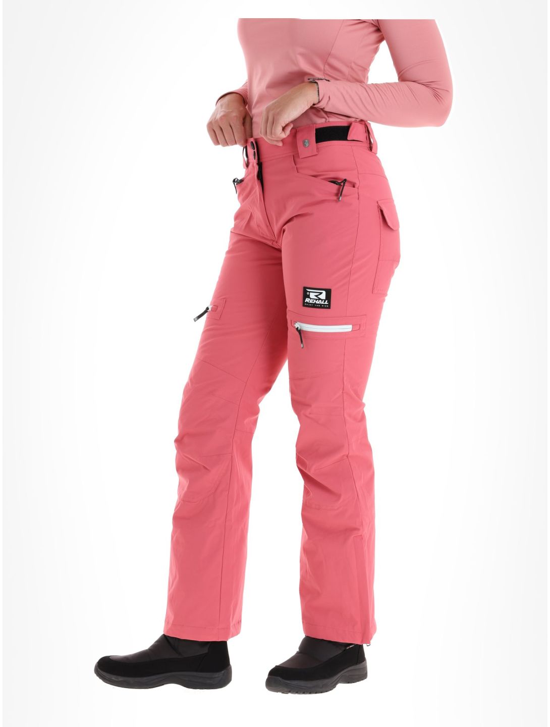 Rehall, Nori-R skibroek dames Slate Rose roze 