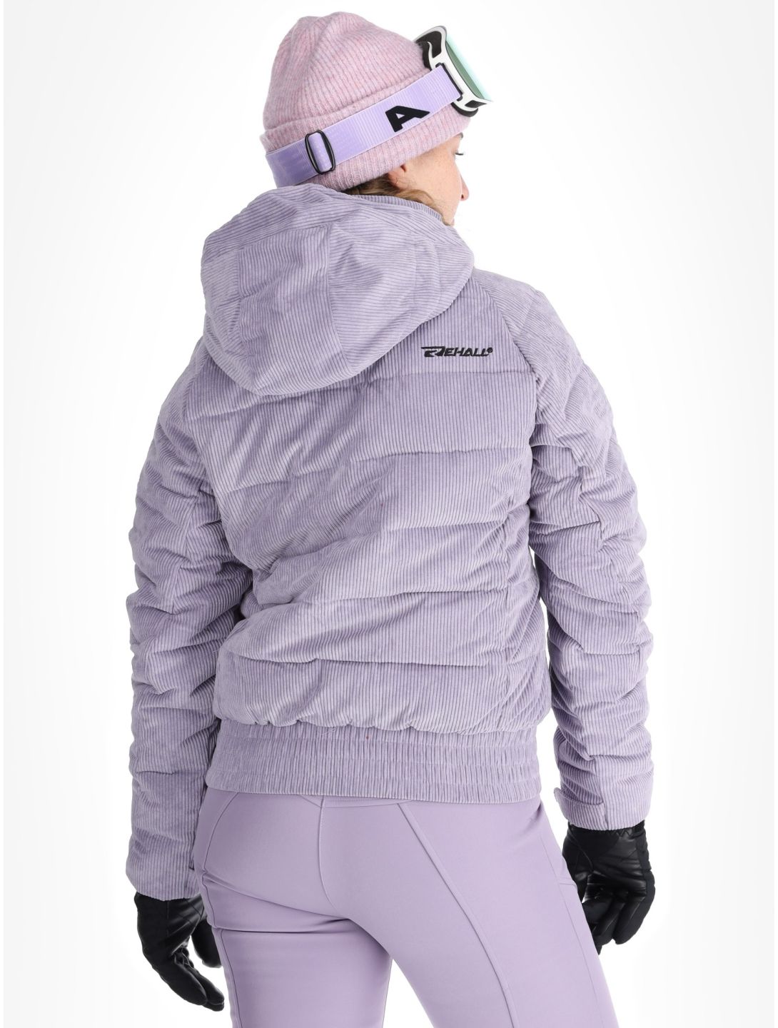 Rehall, Puffy-R ski-jas dames Dusk paars 