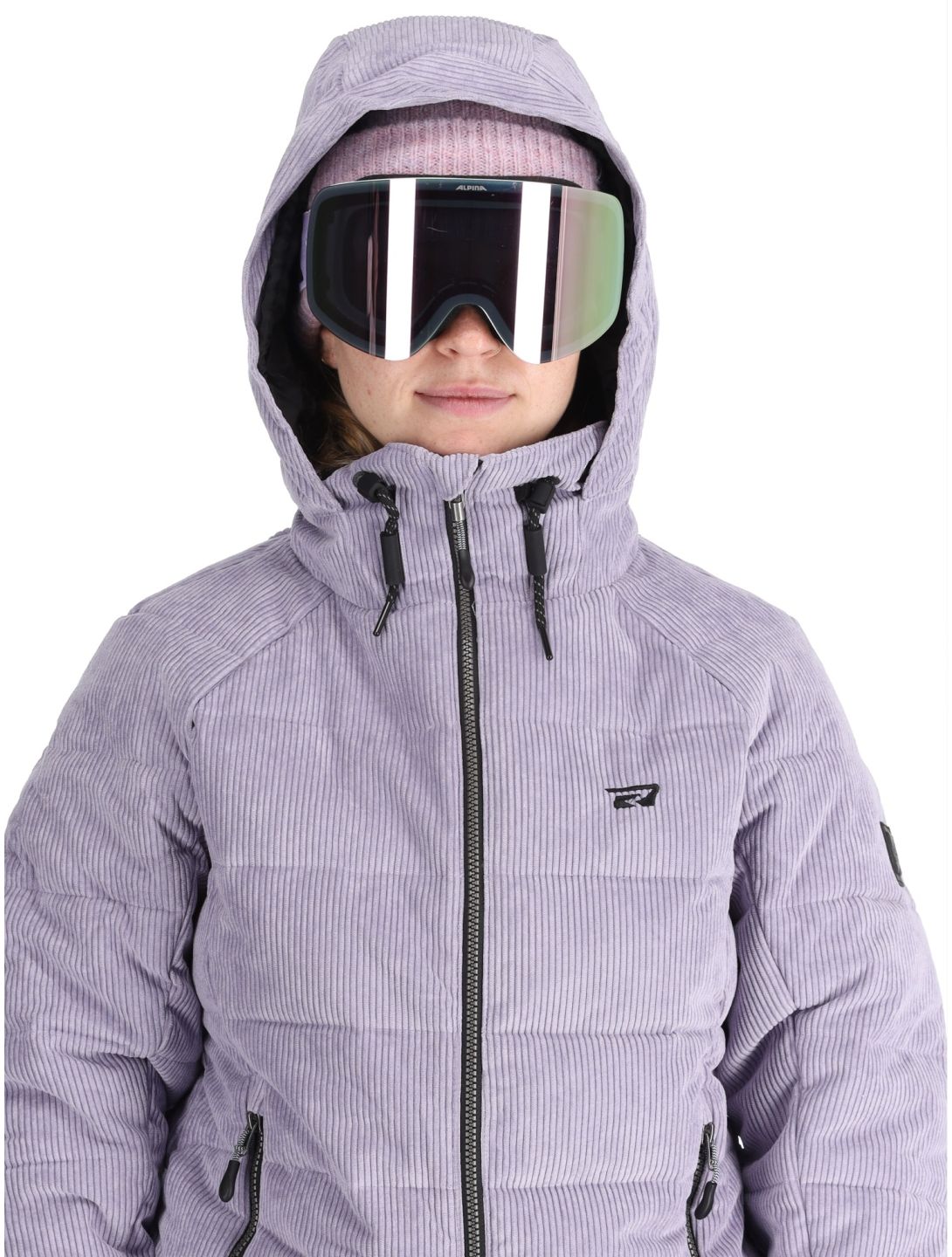 Rehall, Puffy-R ski-jas dames Dusk paars 