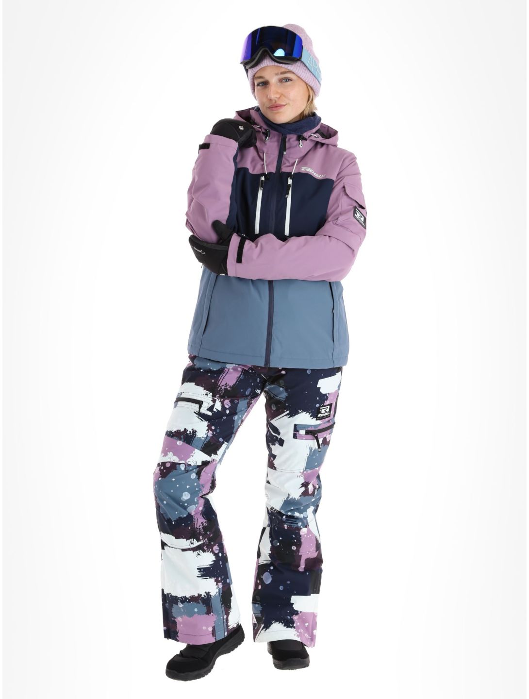 Rehall, Rome-R ski-jas dames Lavender blauw, paars 