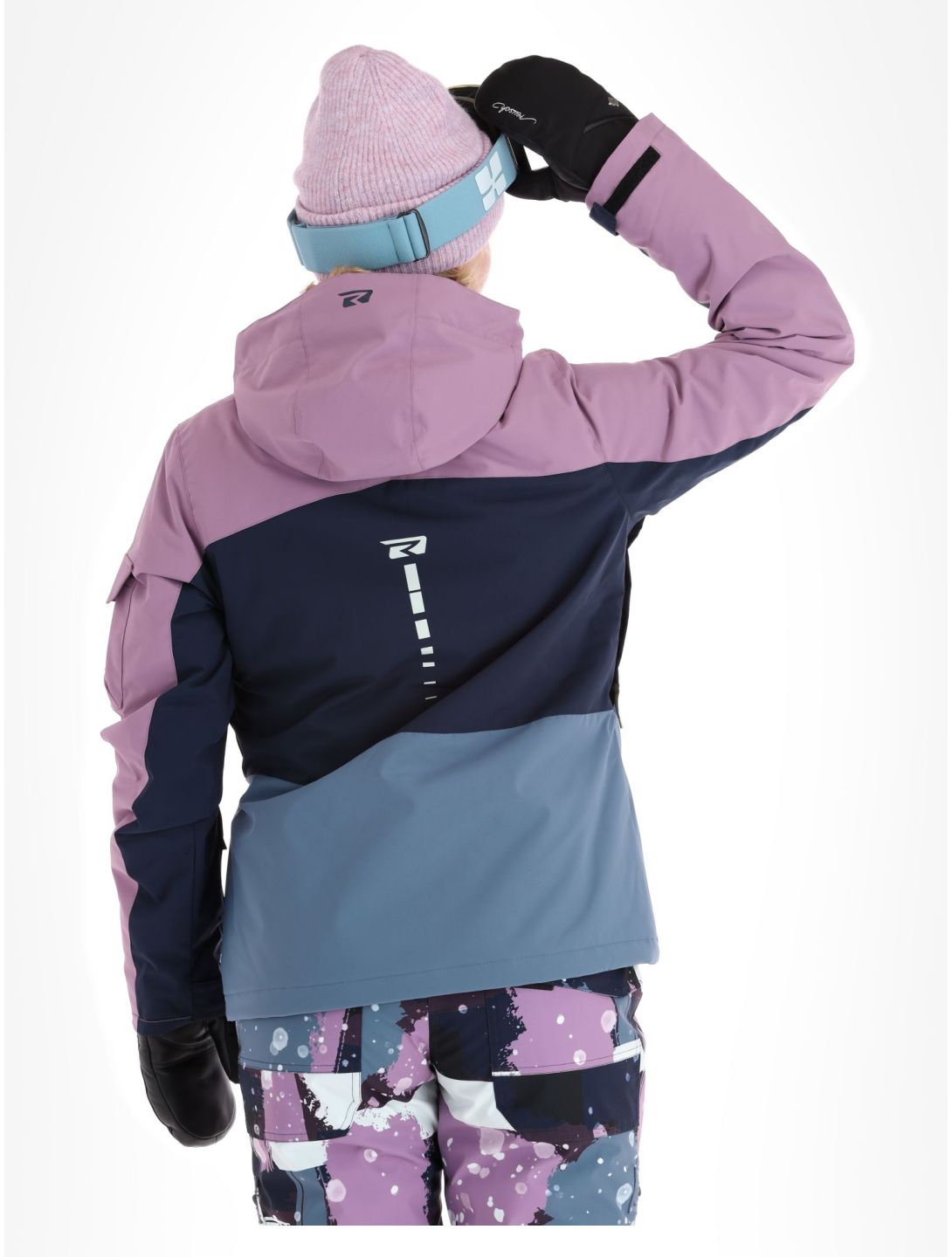 Rehall, Rome-R ski-jas dames Lavender blauw, paars 