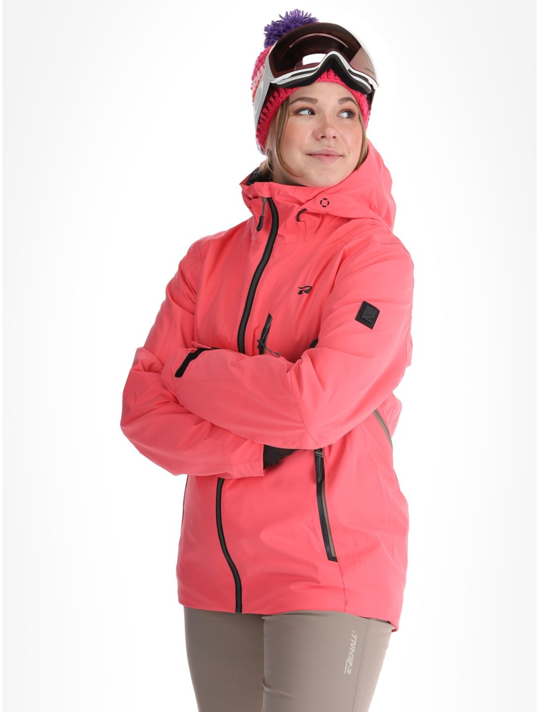 Rehall, Skye-R ski-jas dames Calypso Coral roze 