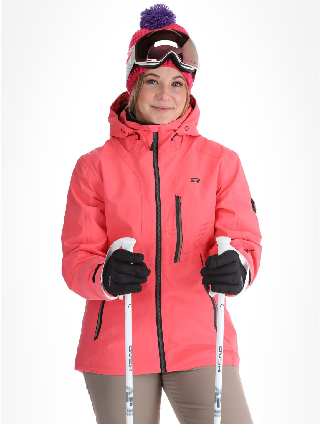 Rehall, Skye-R ski-jas dames Calypso Coral roze 