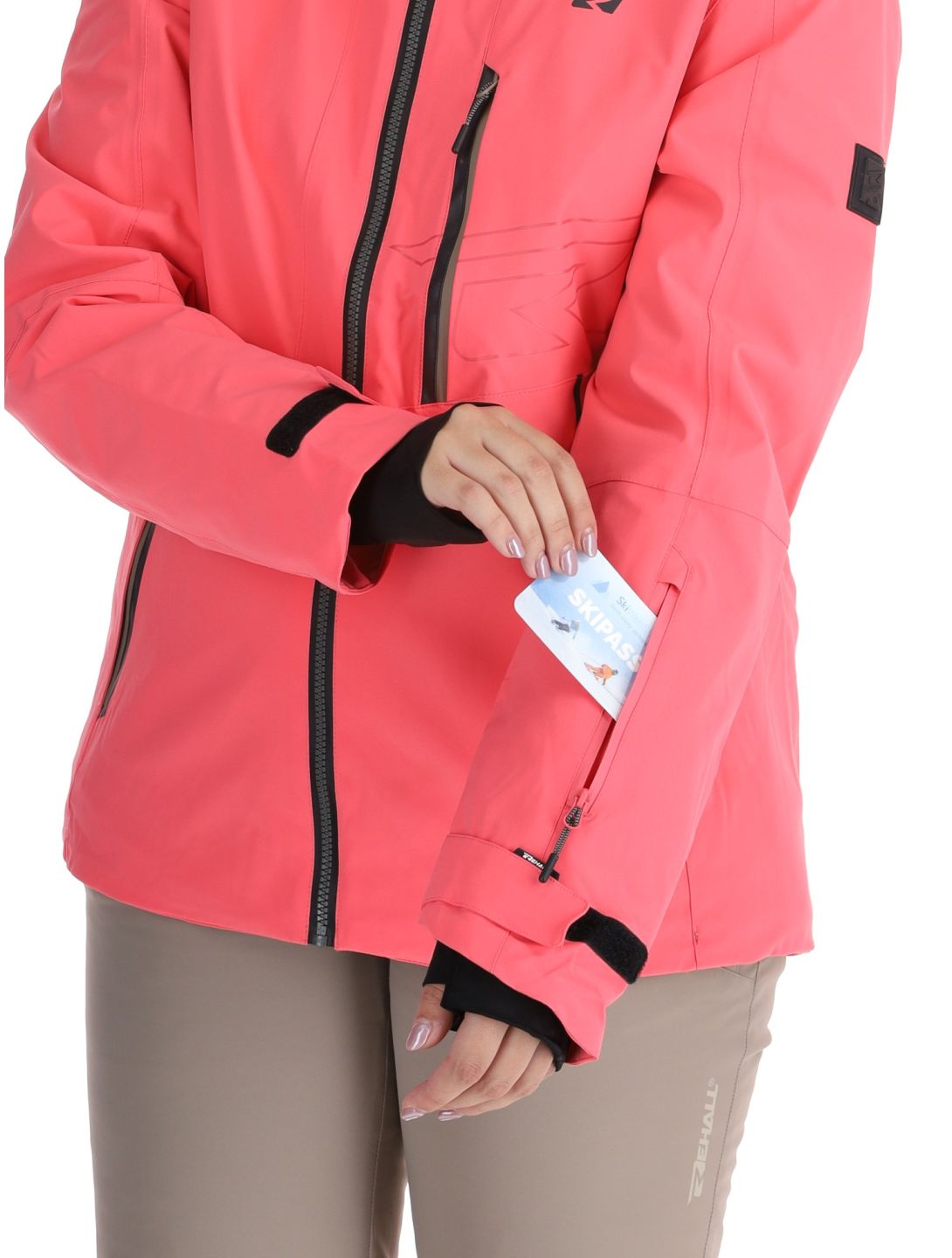 Rehall, Skye-R ski-jas dames Calypso Coral roze 