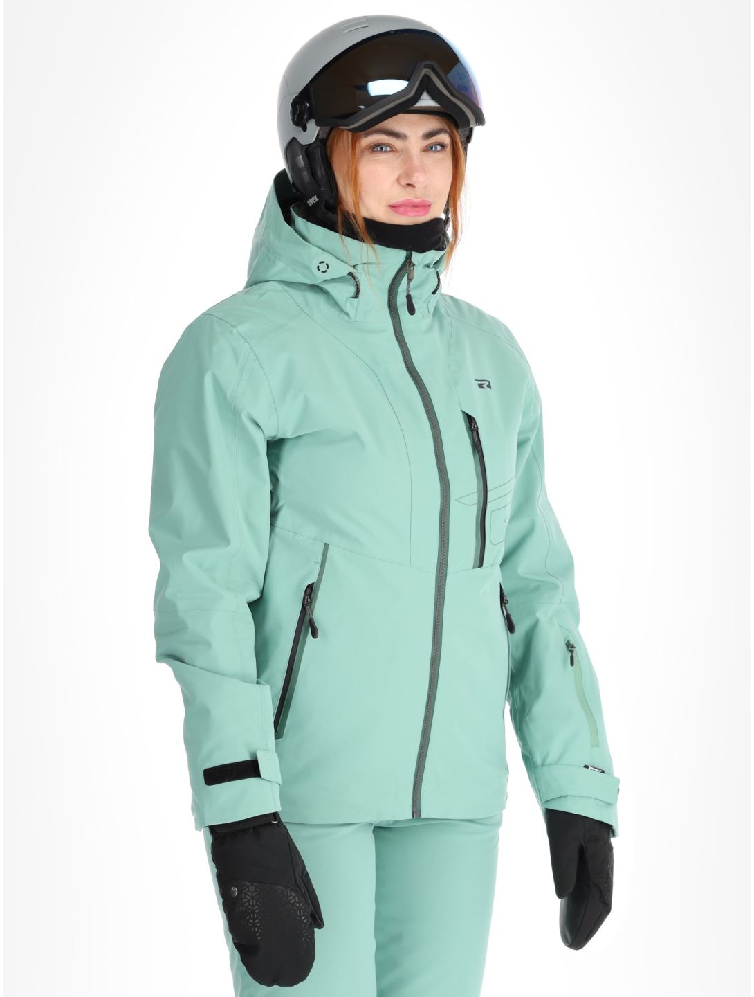 Rehall, Skye-R ski-jas dames Feldspar groen 