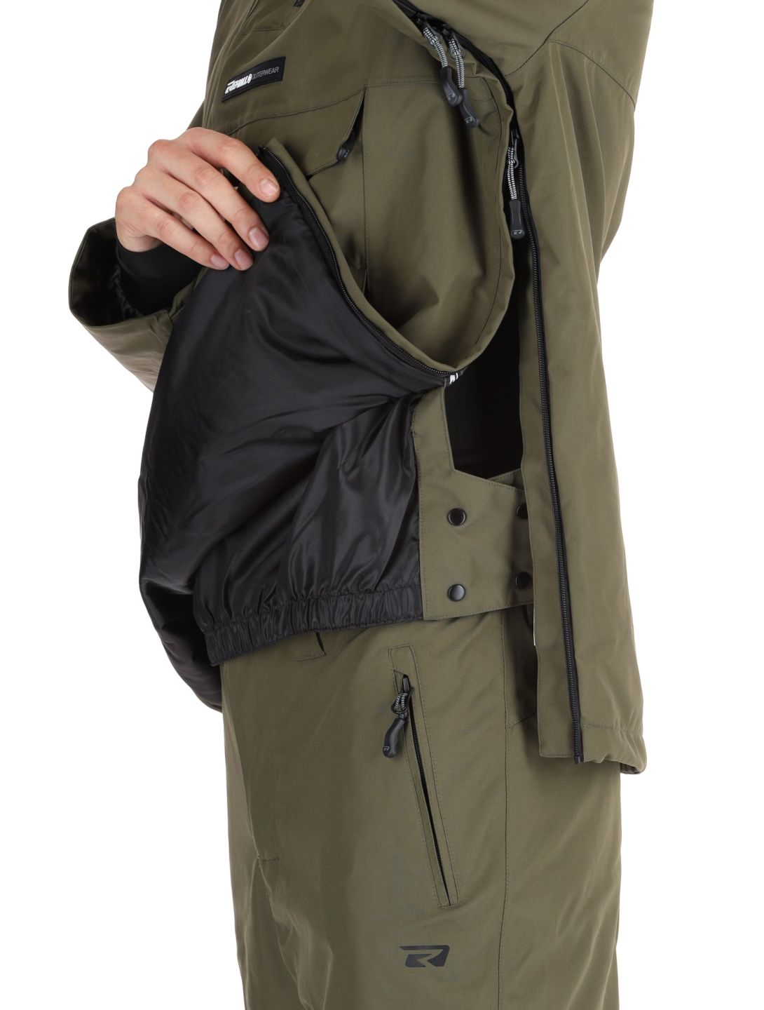 Rehall, Tabor-R winter anorak heren Olive groen 