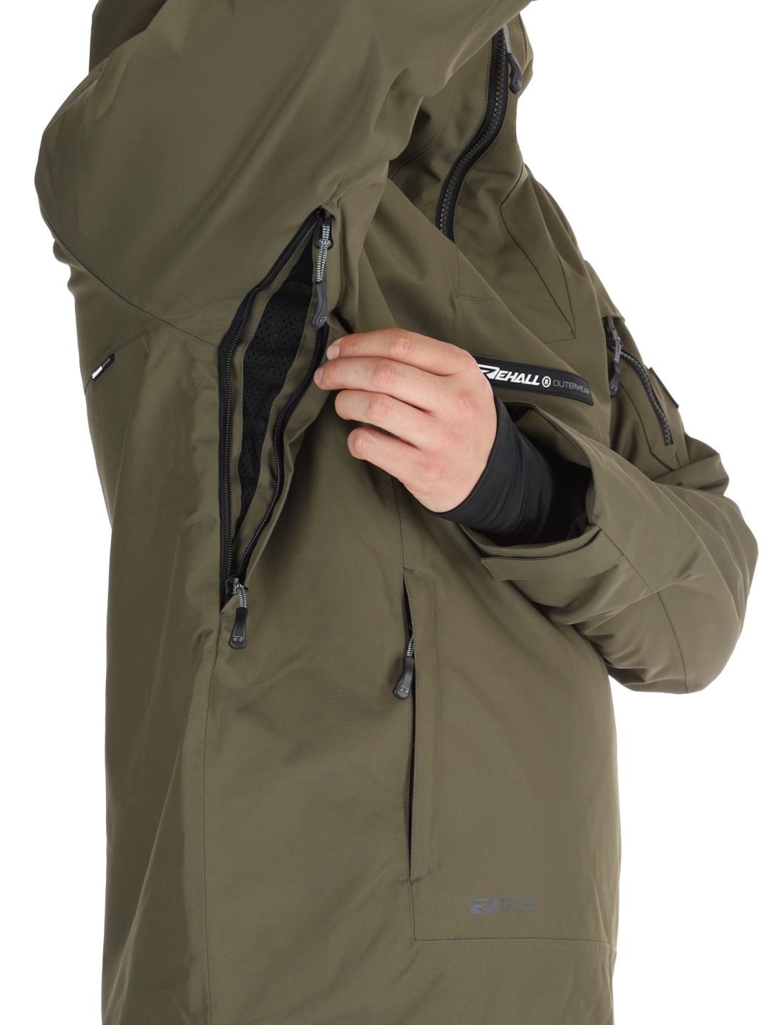 Rehall, Tabor-R winter anorak heren Olive groen 