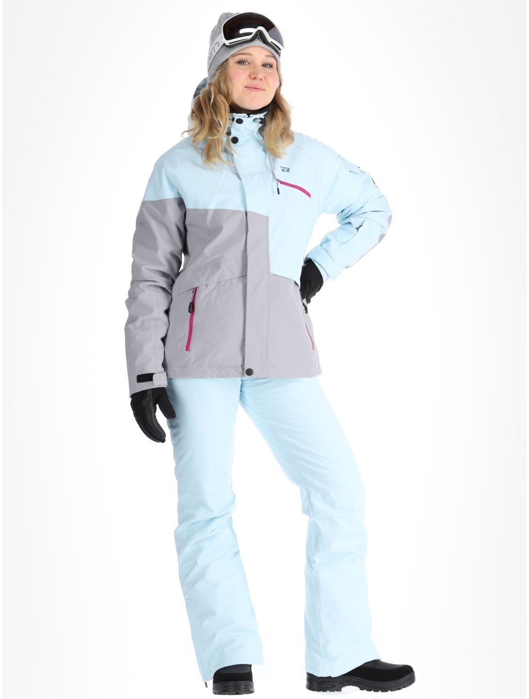 Rehall, Tasha-R ski-jas dames Omphalodes blauw 