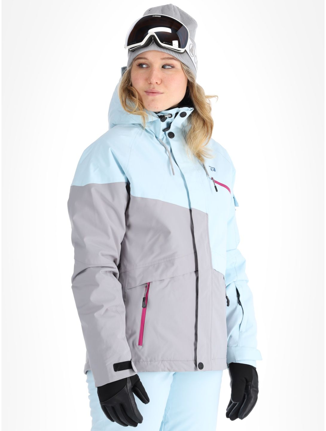 Rehall, Tasha-R ski-jas dames Omphalodes blauw 