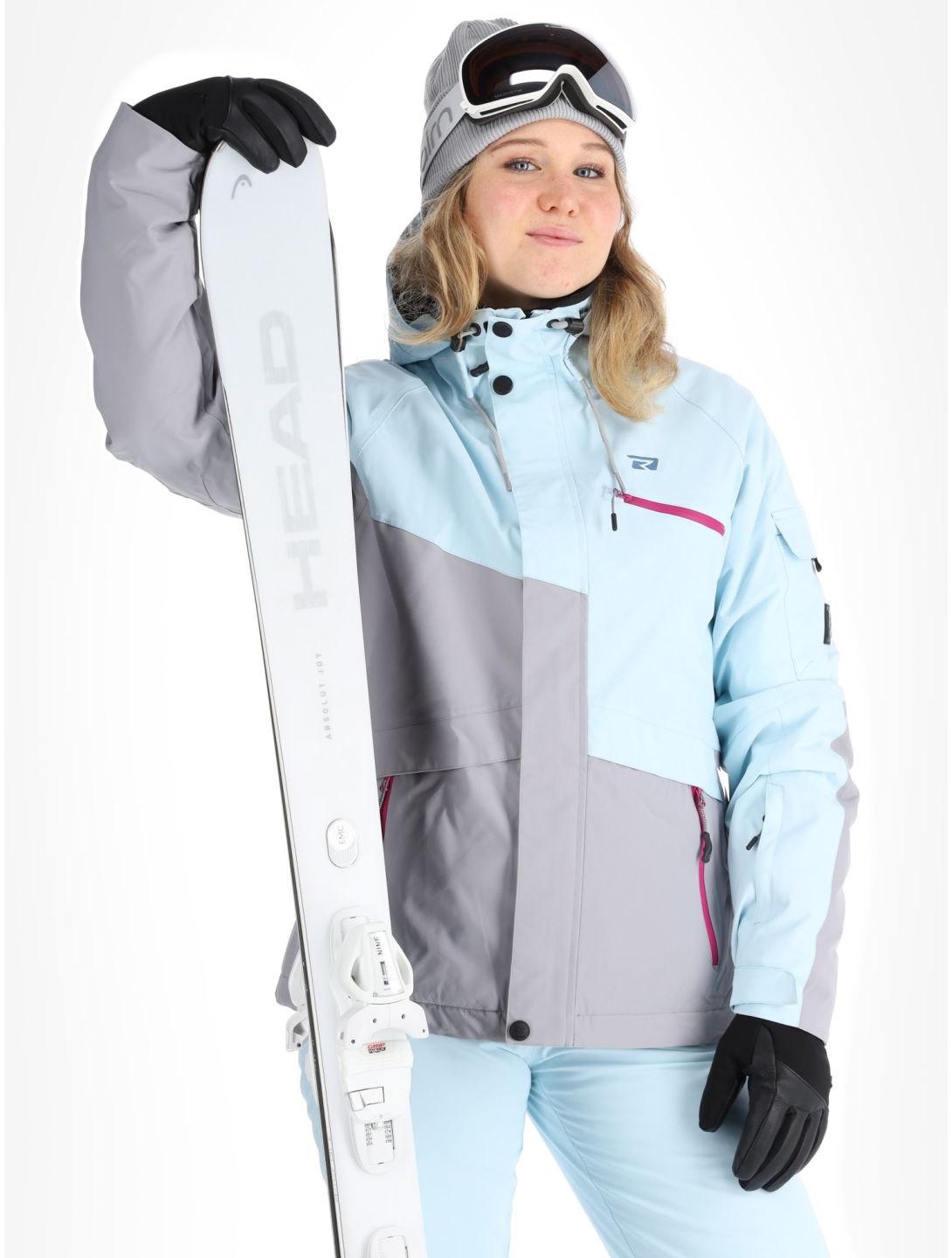 Rehall, Tasha-R ski-jas dames Omphalodes blauw 