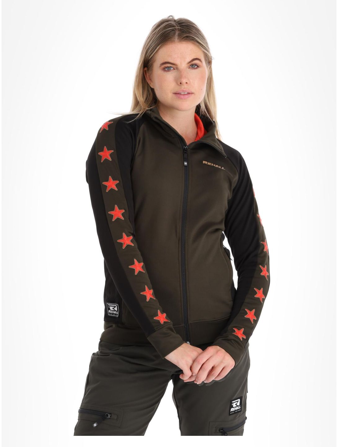 Rehall, Tess-R vest dames Graphite grijs, zwart 