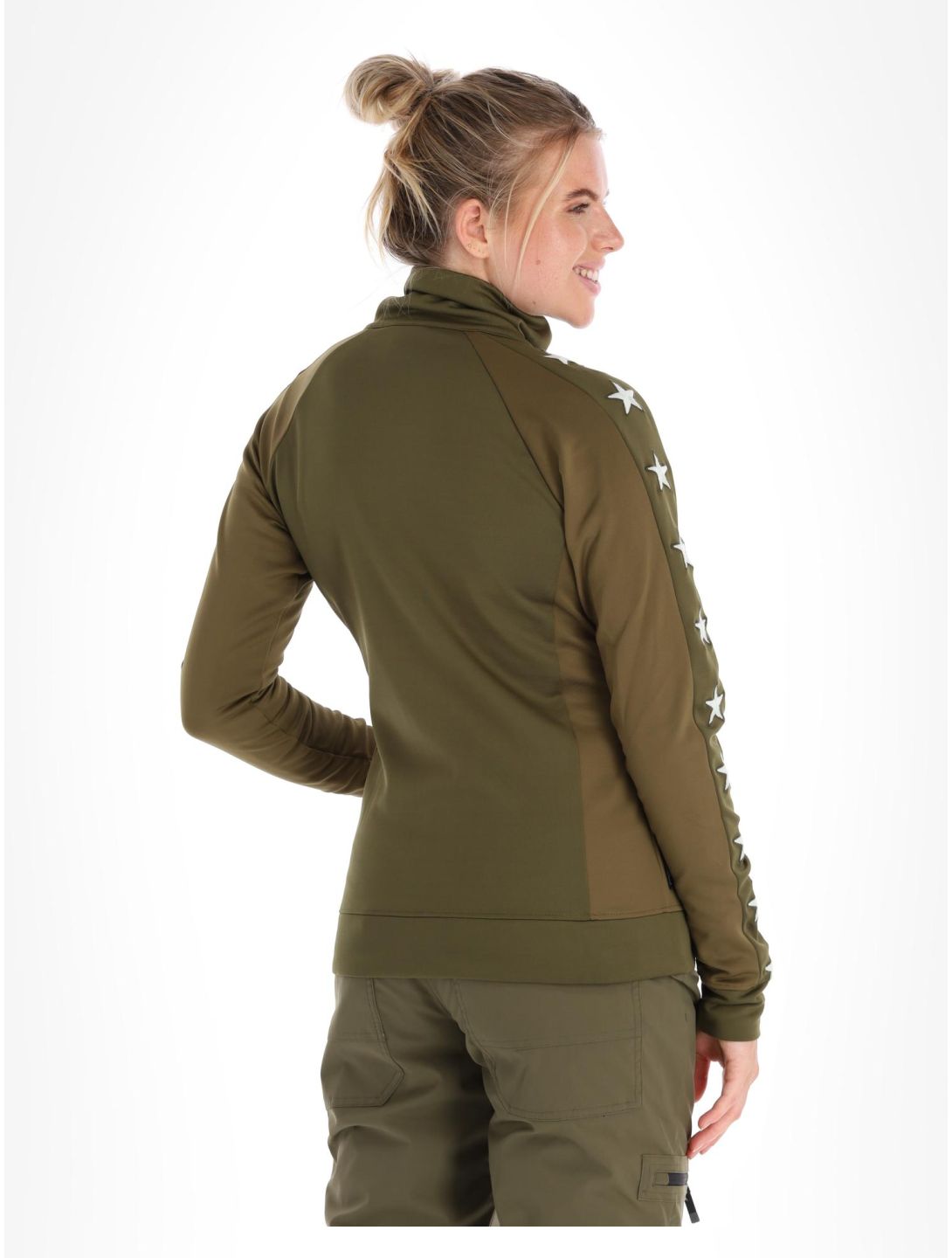 Rehall, Tess-R vest dames Olive grijs, groen 