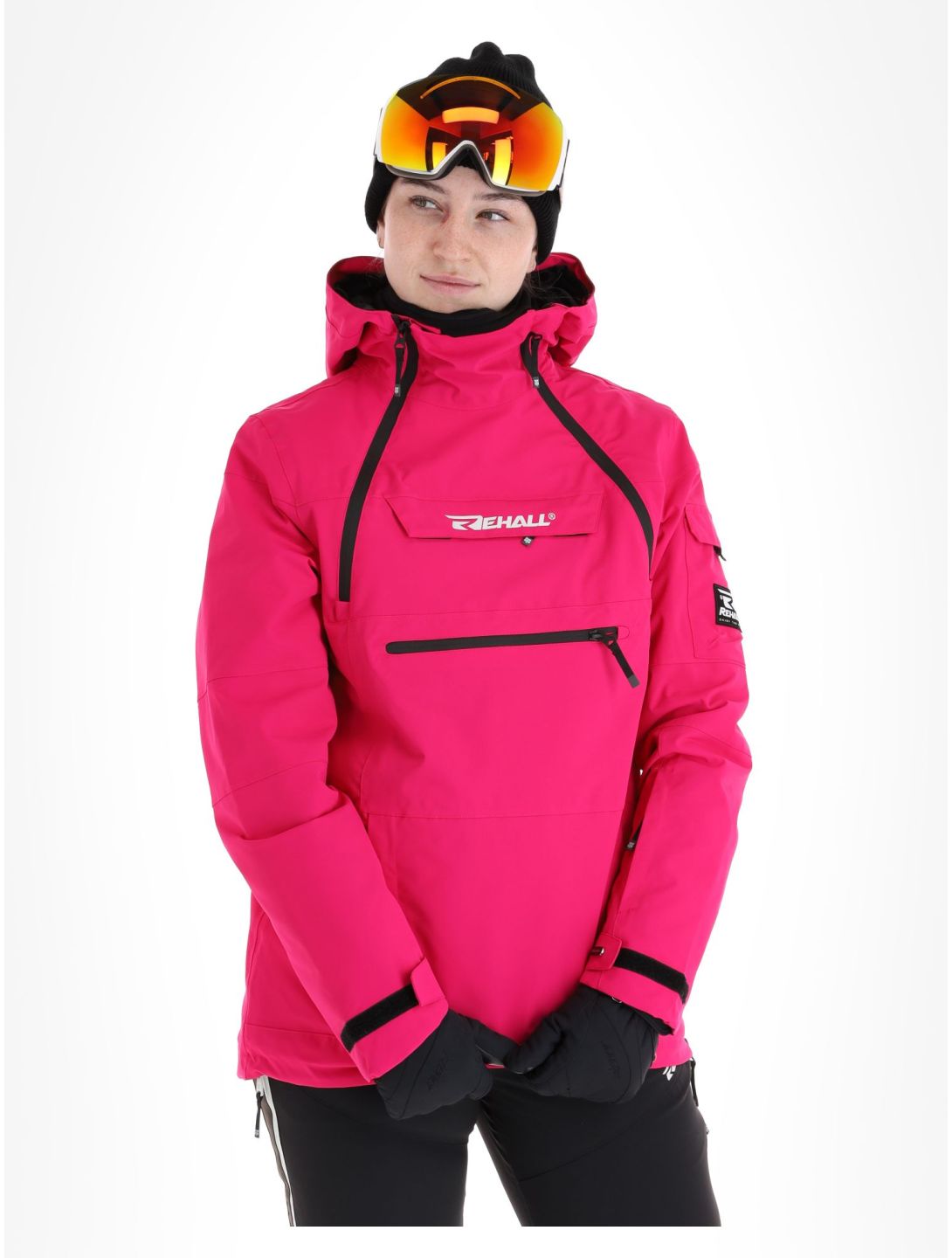 Rehall, Vie-R ski-jas dames Brite Pink roze 