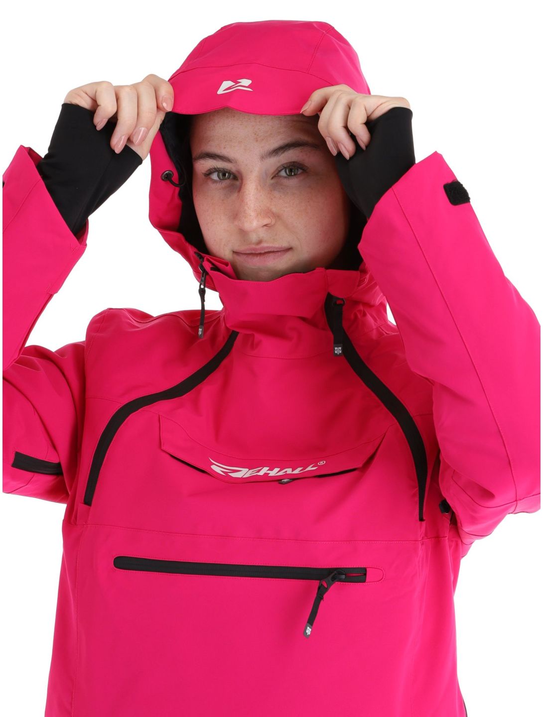 Rehall, Vie-R ski-jas dames Brite Pink roze 