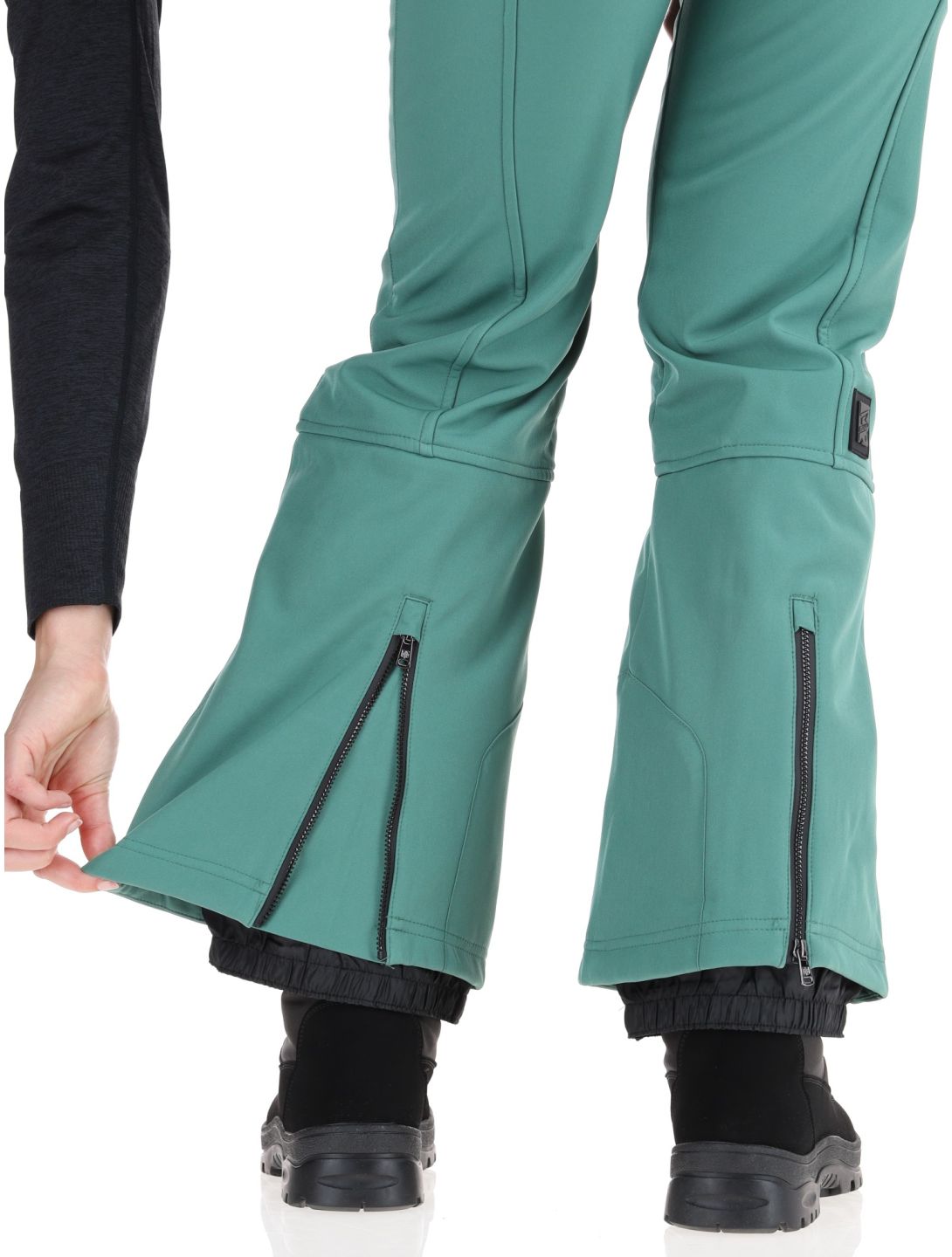 Rehall, Yves-R softshell skibroek dames Smoke Pine groen 