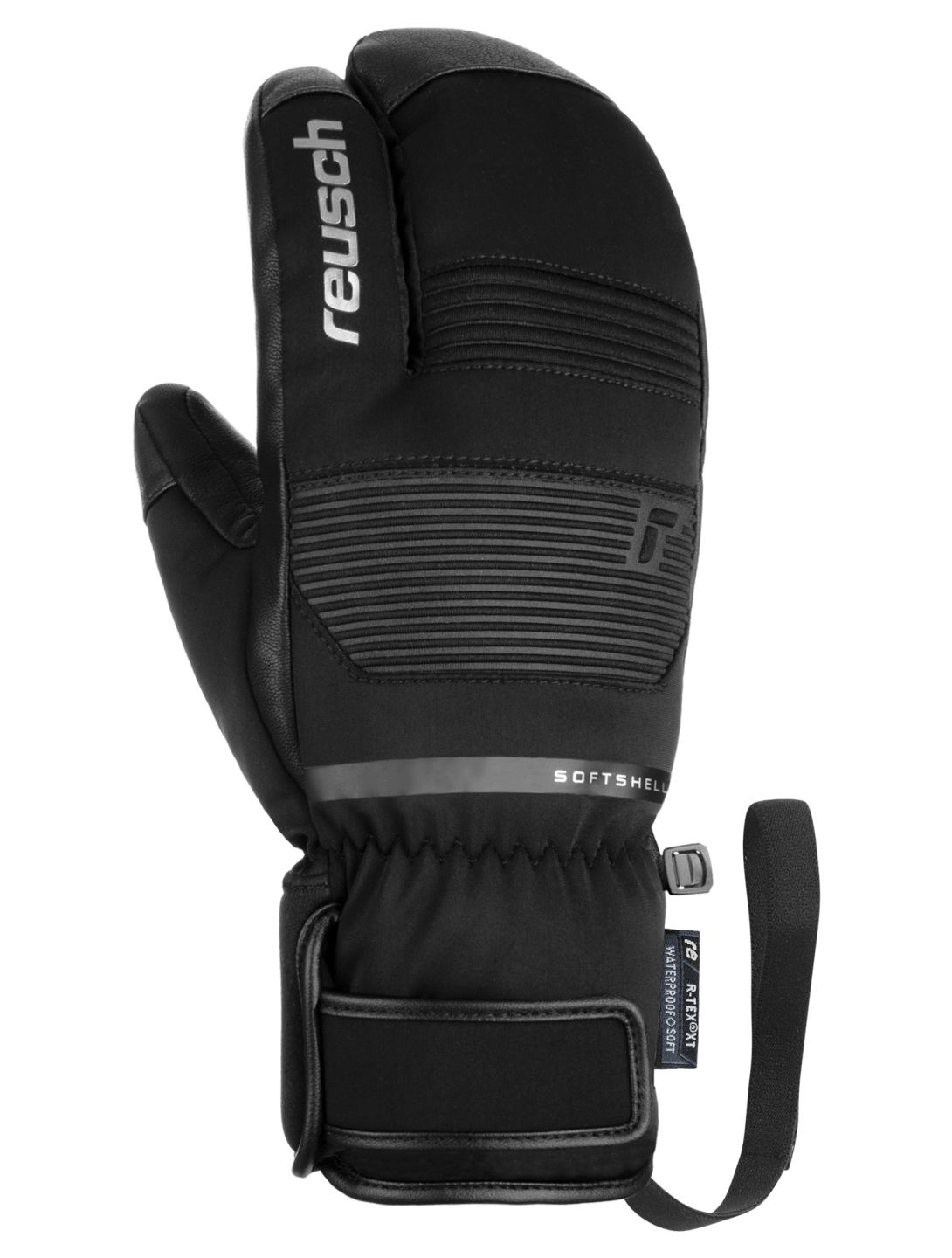 Reusch, Reusch Andy R-TEX® XT Lobster skihandschoenen heren Black zwart 