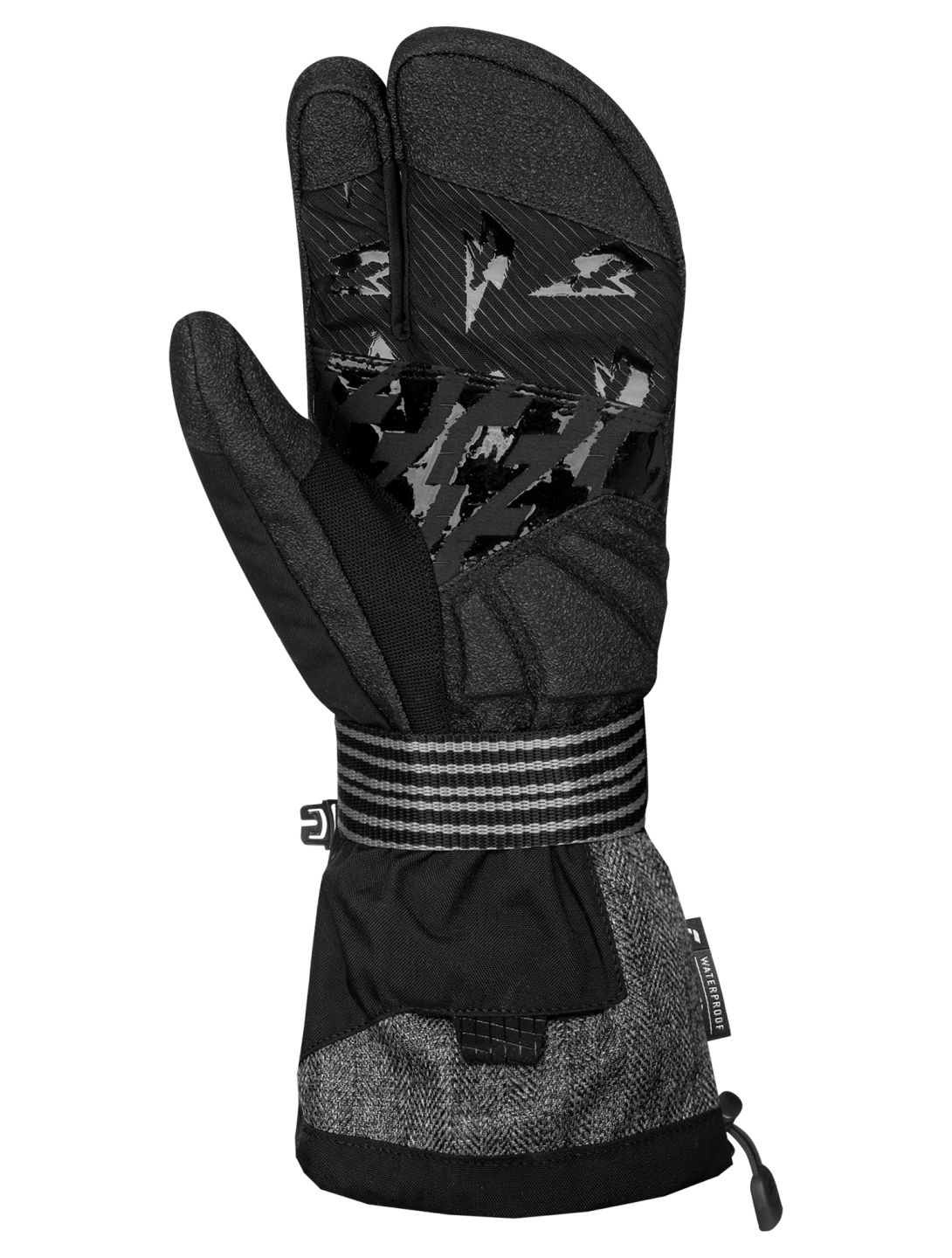 Reusch, Reusch Sweeber III R-TEX® XT Lobster skihandschoenen heren Black / Black Melange zwart 