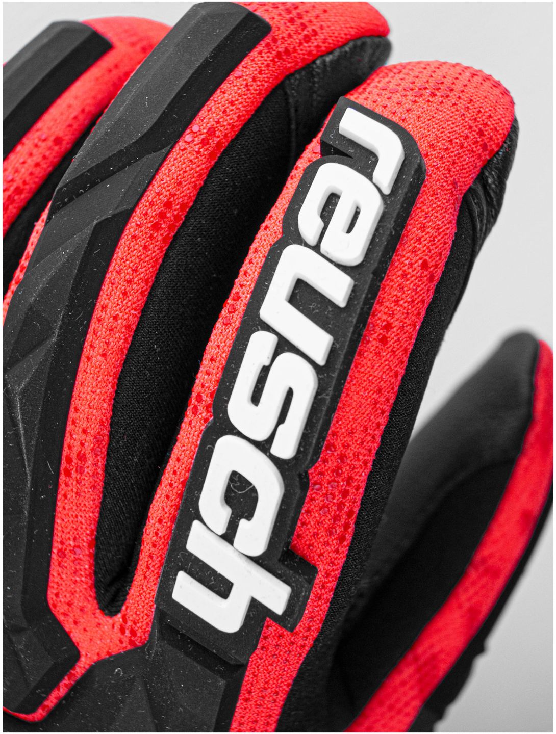 Reusch, World Cup Warrior Neo skihandschoenen heren Black / Fluo Red rood, zwart 