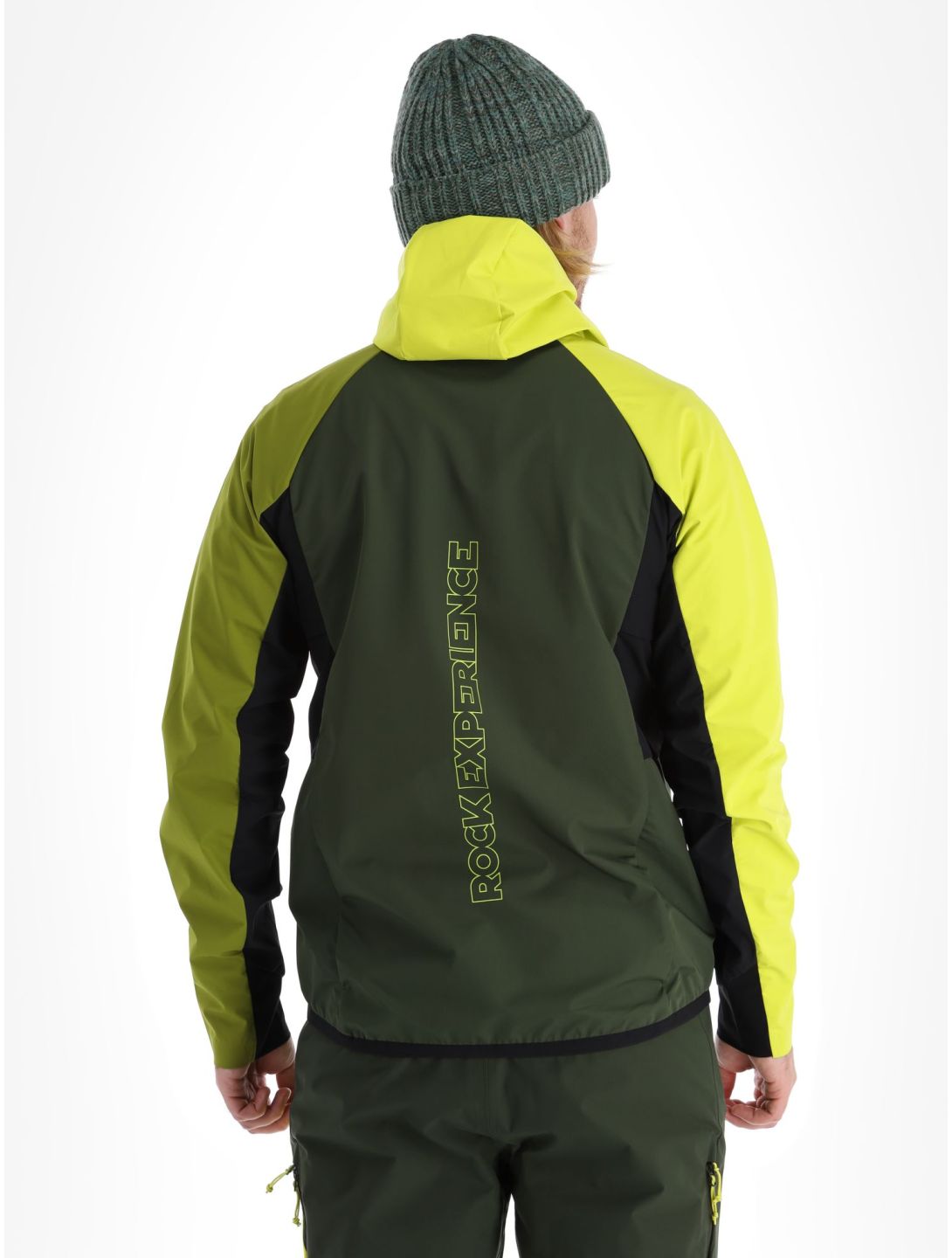 Rock Experience, Inuit Tech softshell ski-jas heren Kombu Green / Sulphur / Cardam Seed grijs, groen 