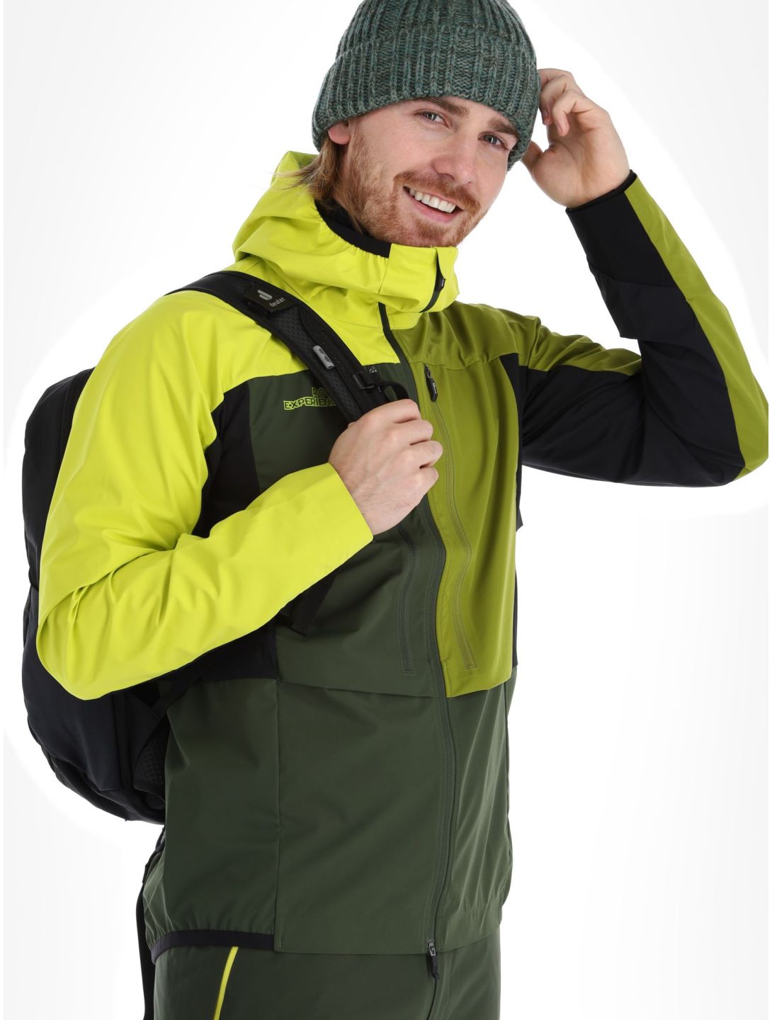 Rock Experience, Inuit Tech softshell ski-jas heren Kombu Green / Sulphur / Cardam Seed grijs, groen 